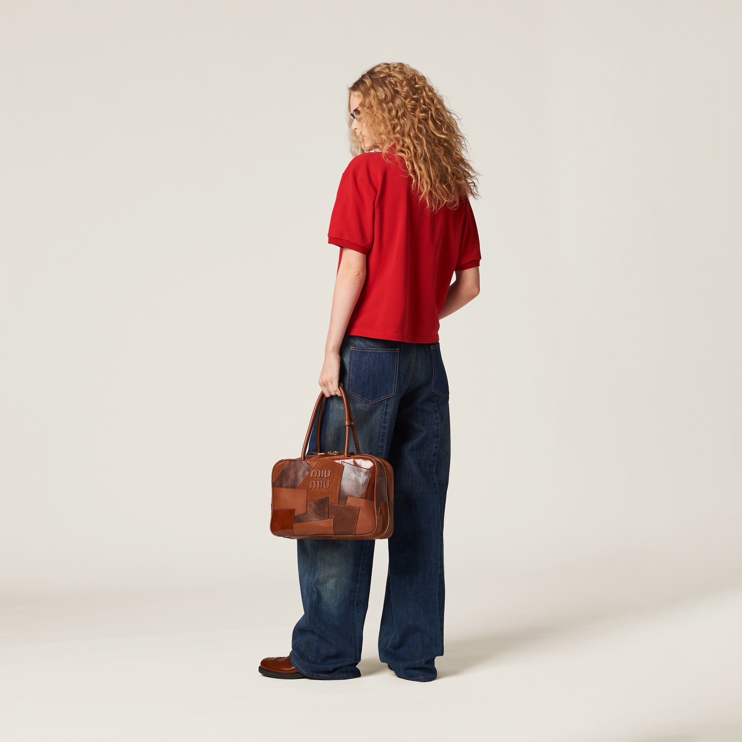 Five-pocket denim jeans - Collection Collections | Miu Miu