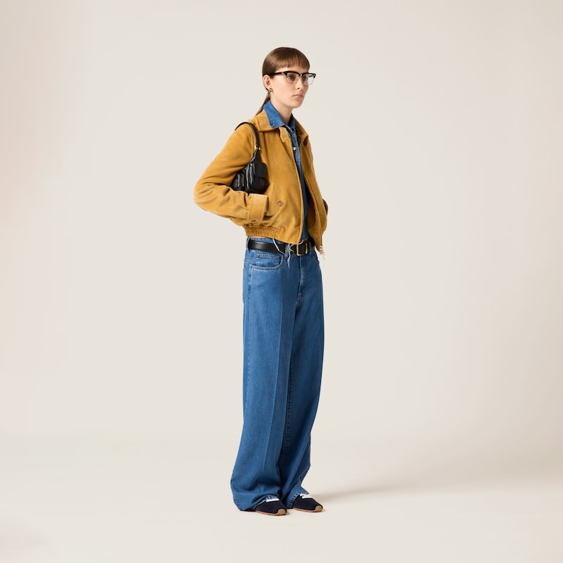 Five-pocket denim jeans