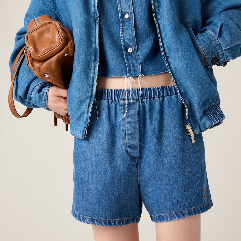 Denim Bermudas