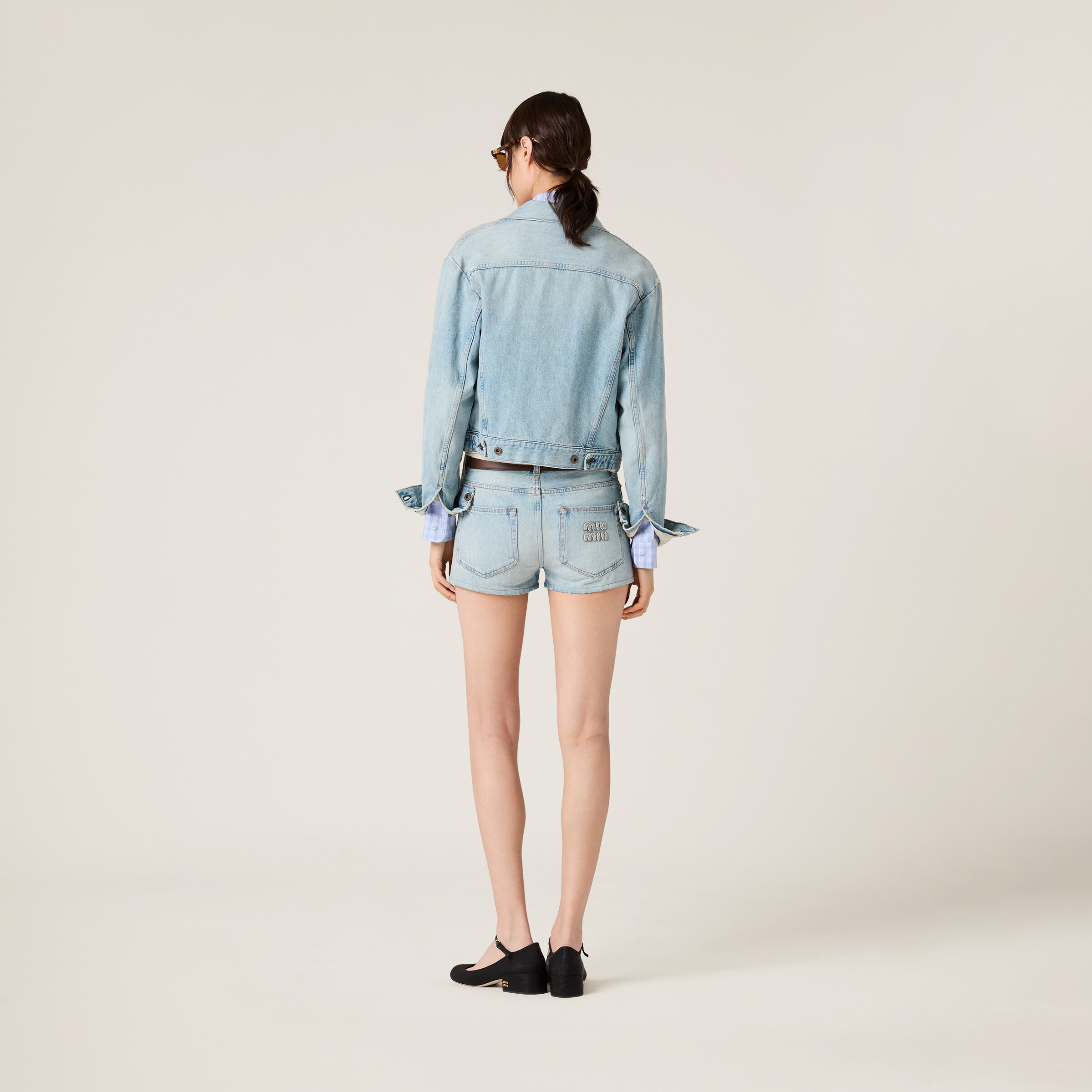 Miu Miu Denim Shorts