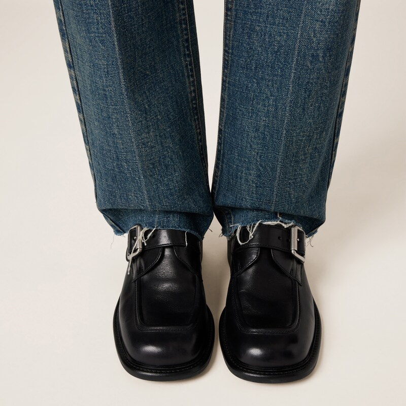 Denim five-pocket jeans