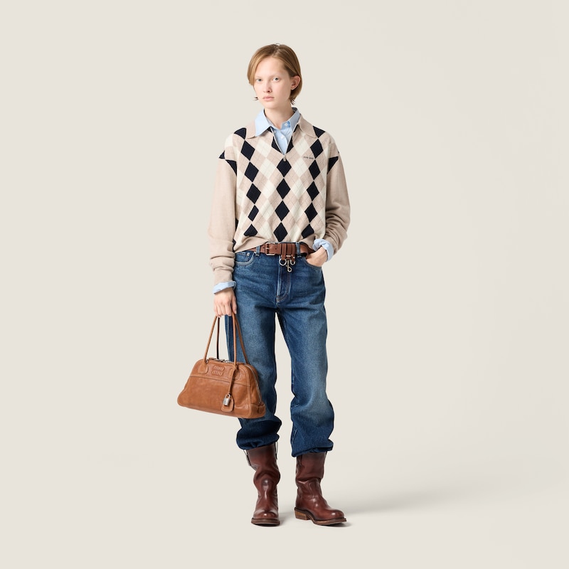 Five-pocket denim jeans