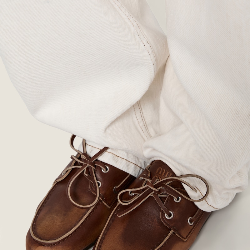 Five-pocket denim jeans