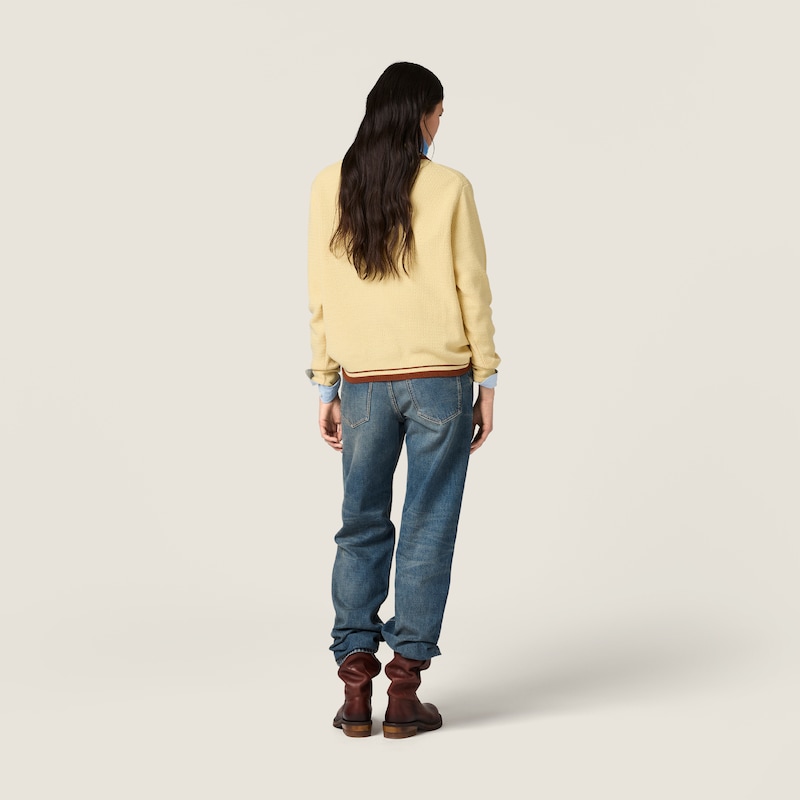 Five-pocket denim jeans
