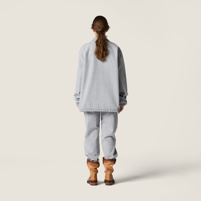 五口袋丹宁牛仔裤