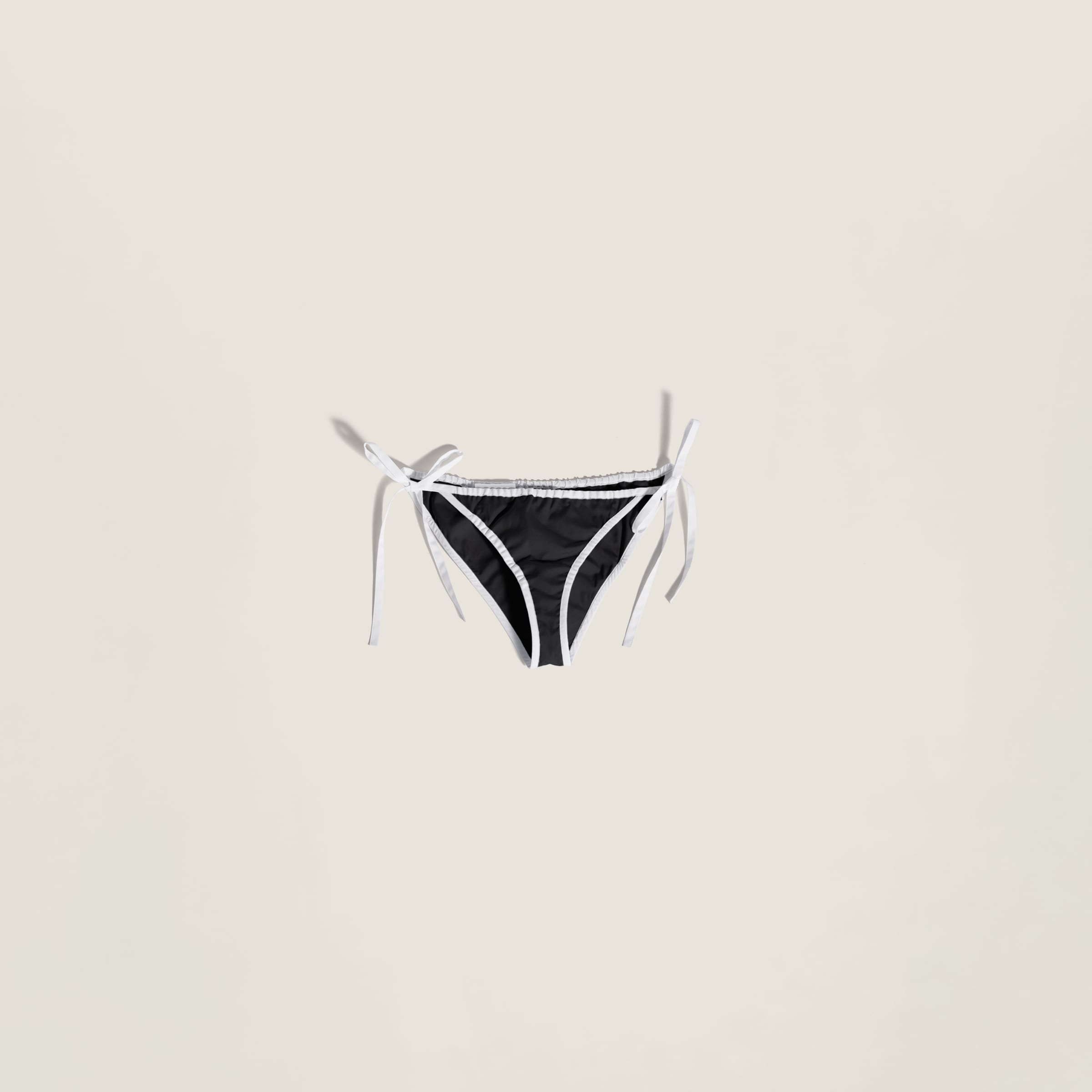 Poplin bikini briefs