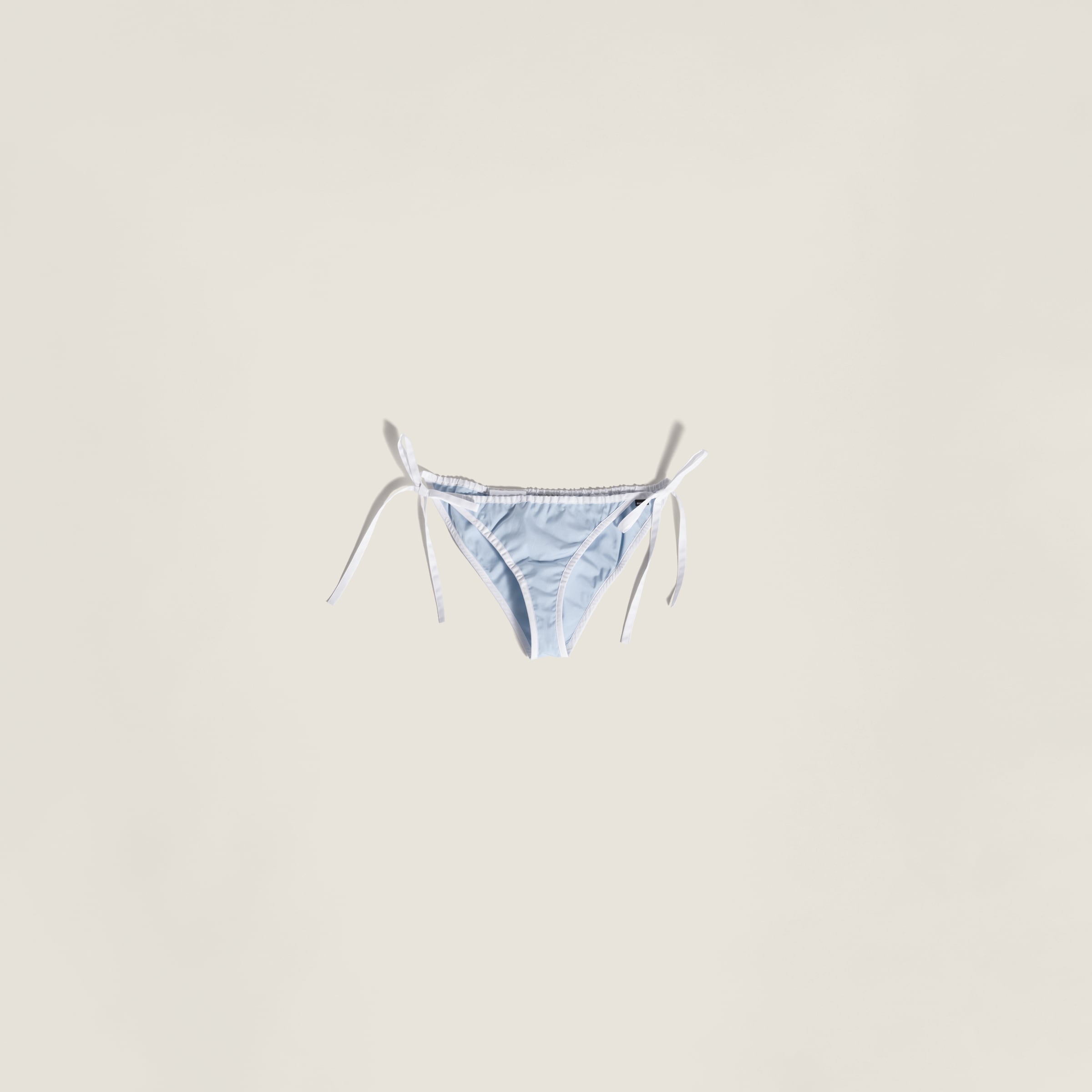 Poplin bikini briefs