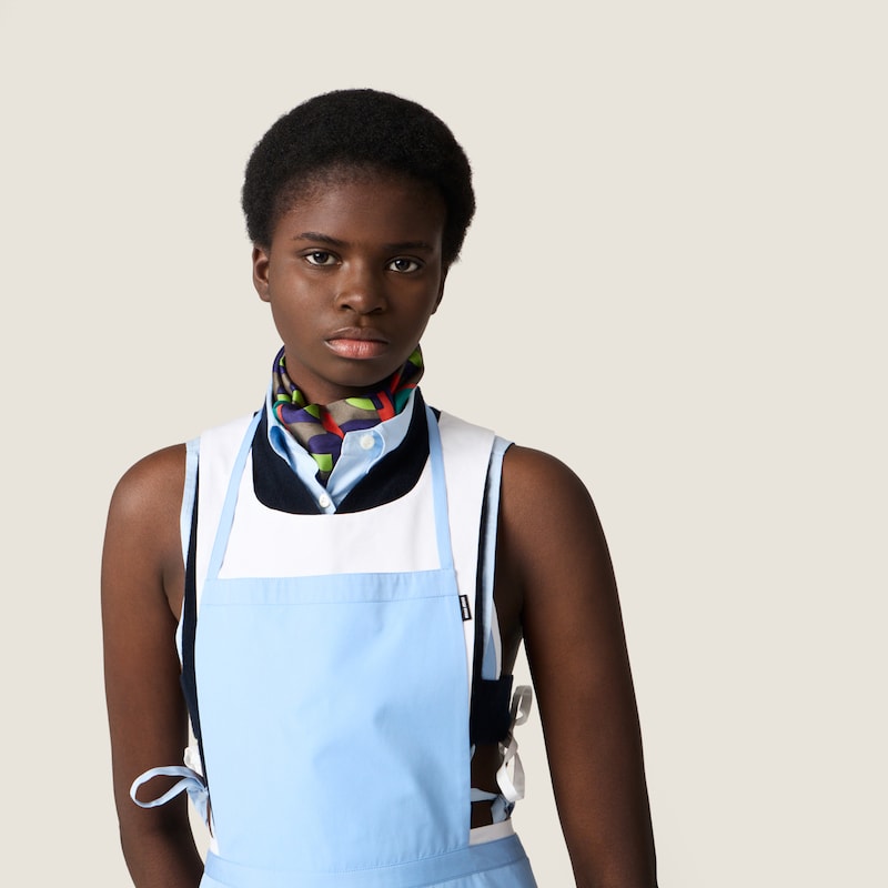 Poplin apron