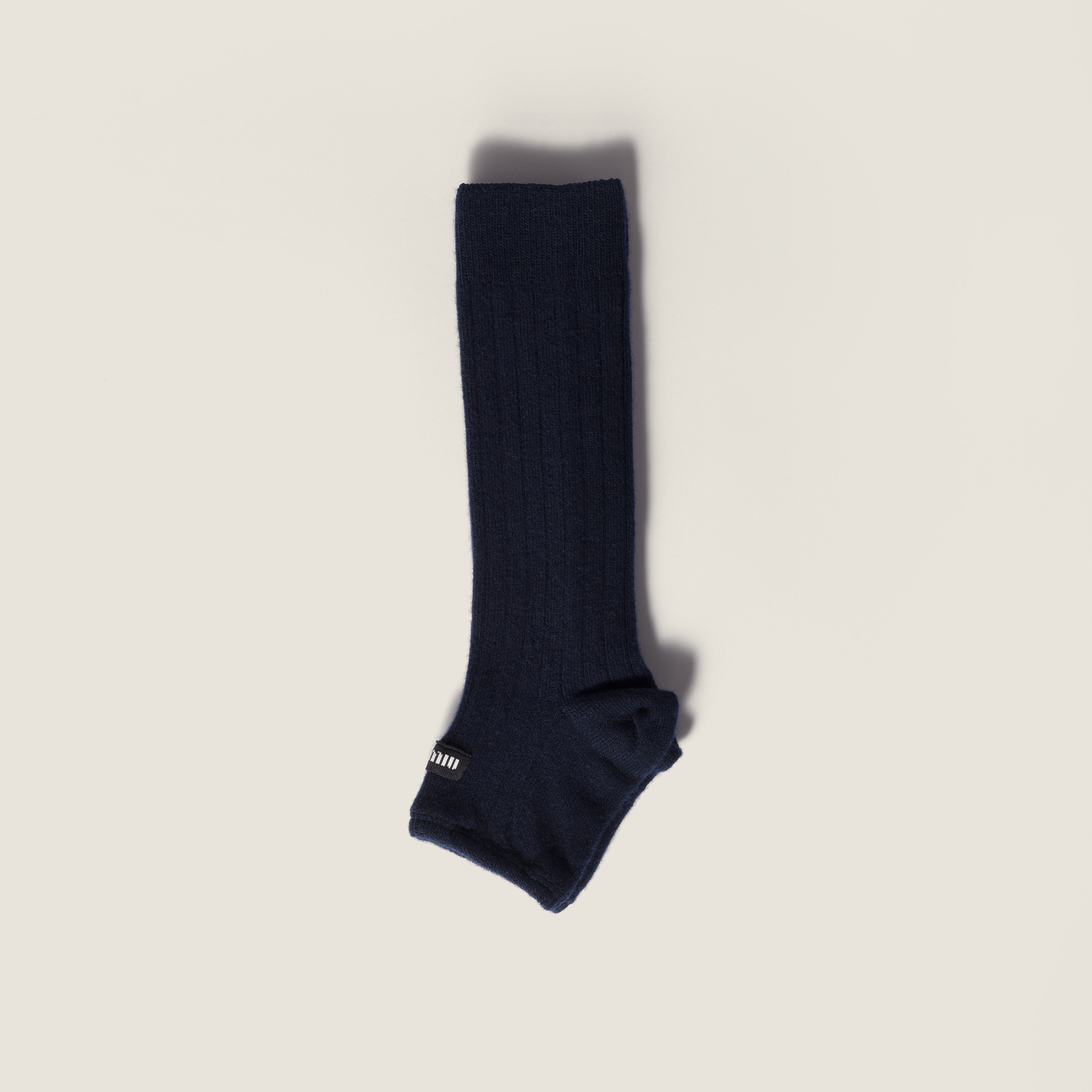 Miu Miu Wool And Cashmere Socks In Black