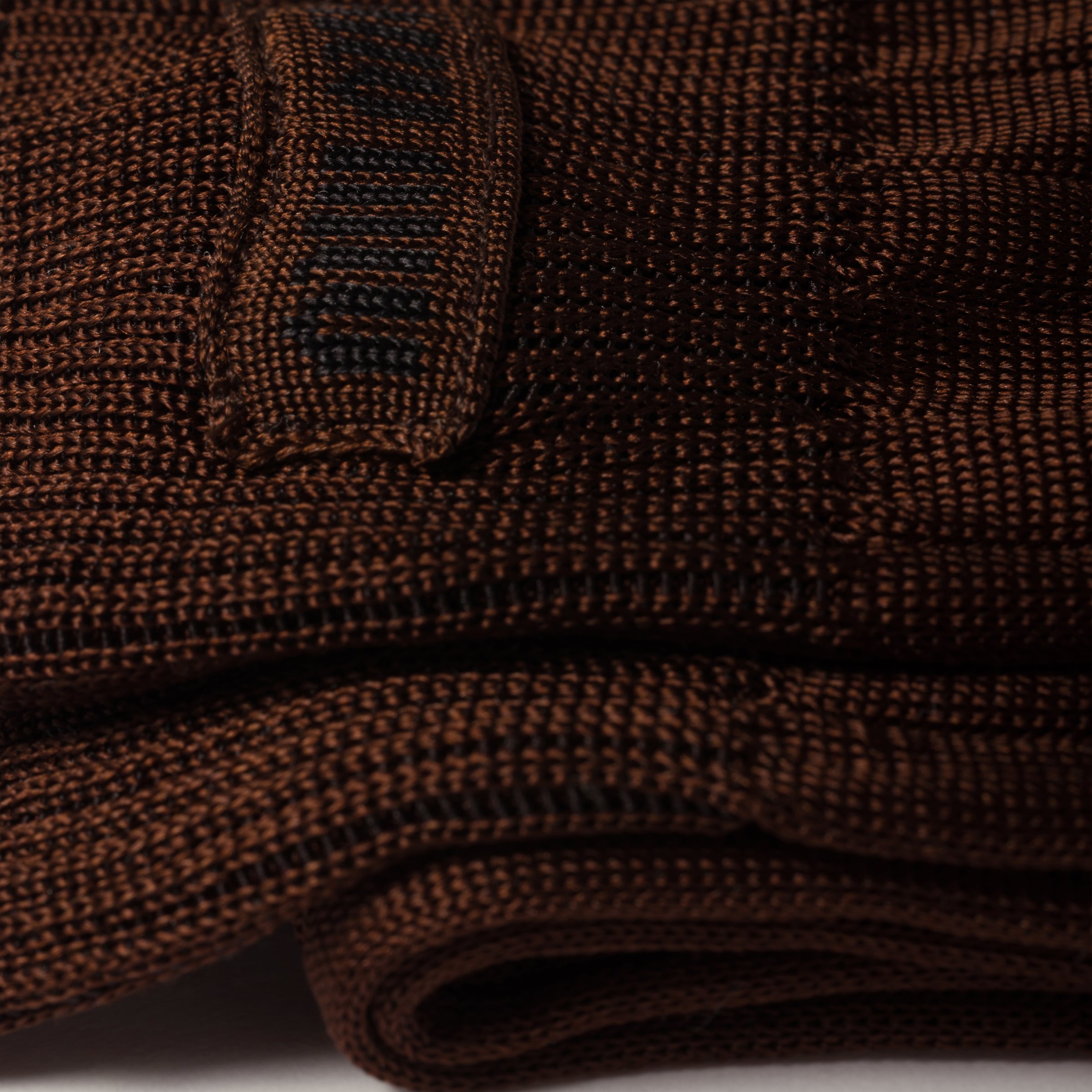 Miu Miu Silk Socks In Brown