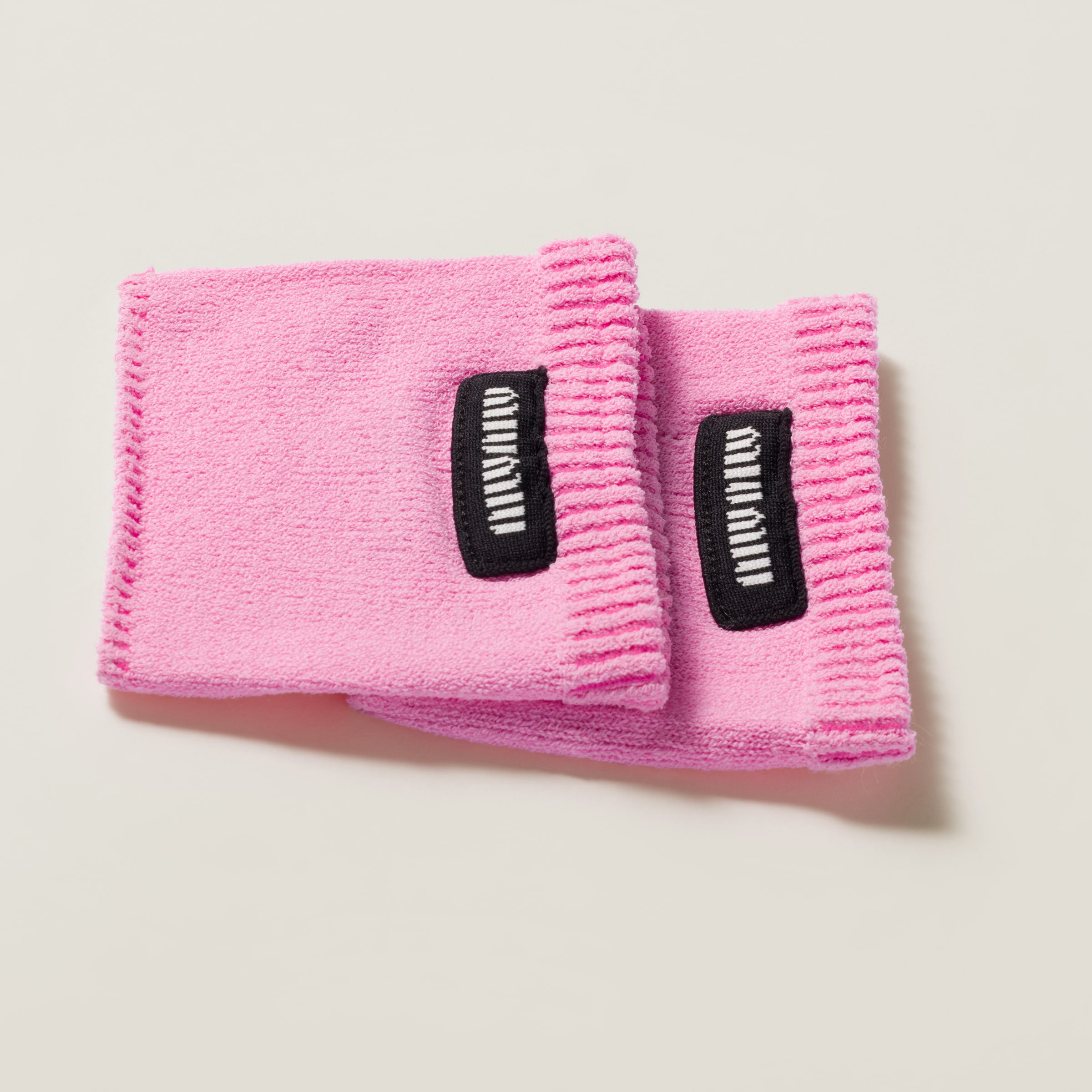 Miu Miu Viscose Socks In Gray/yellow/pink