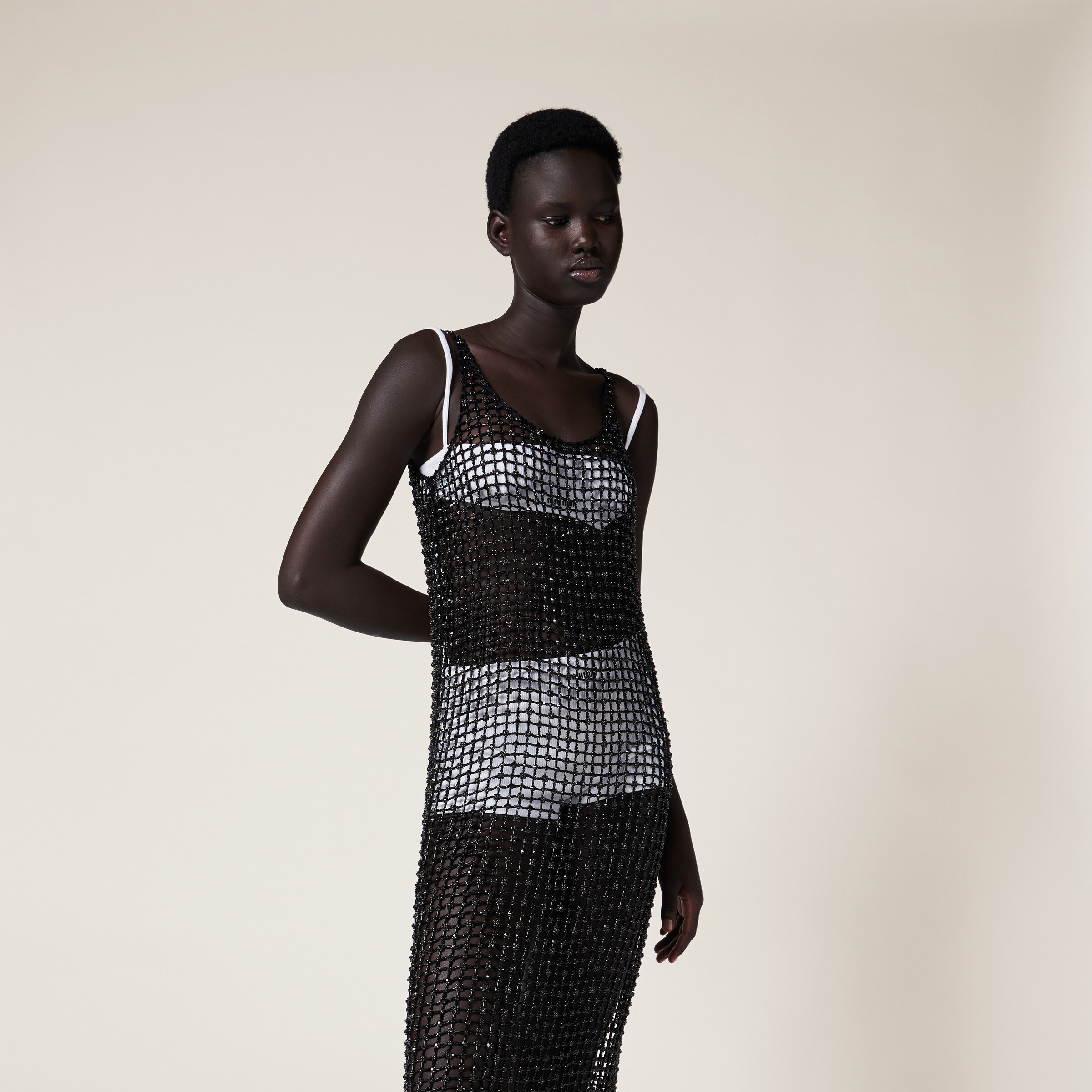 Miu miu deals crochet dress