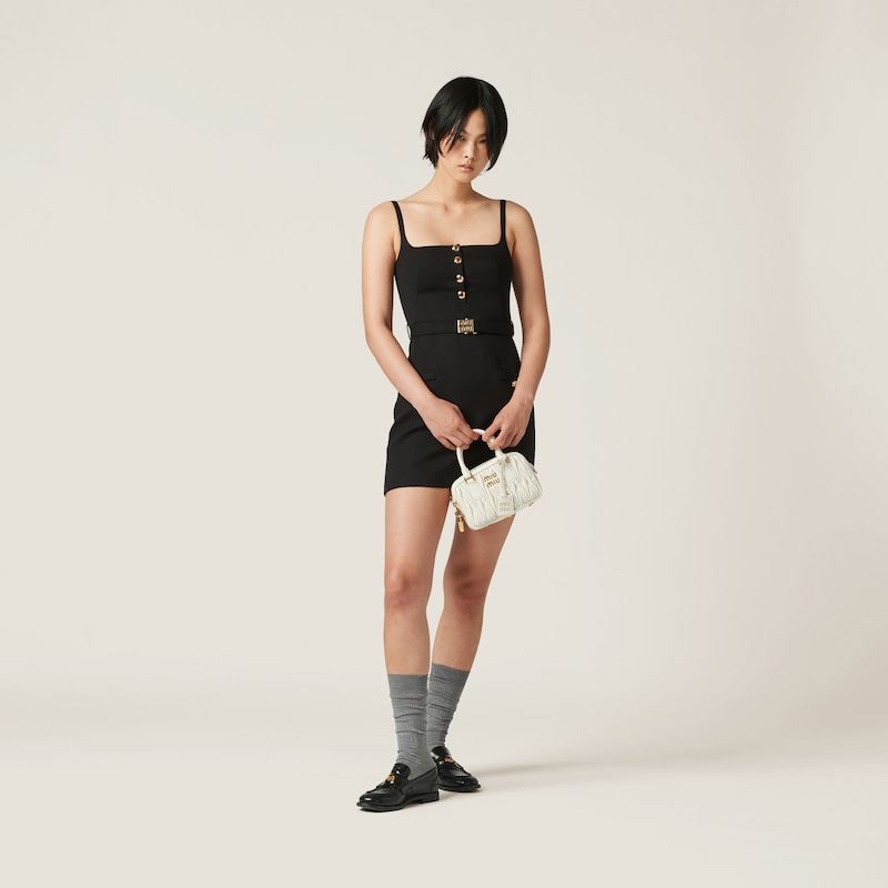 Grain de poudre mini-dress
