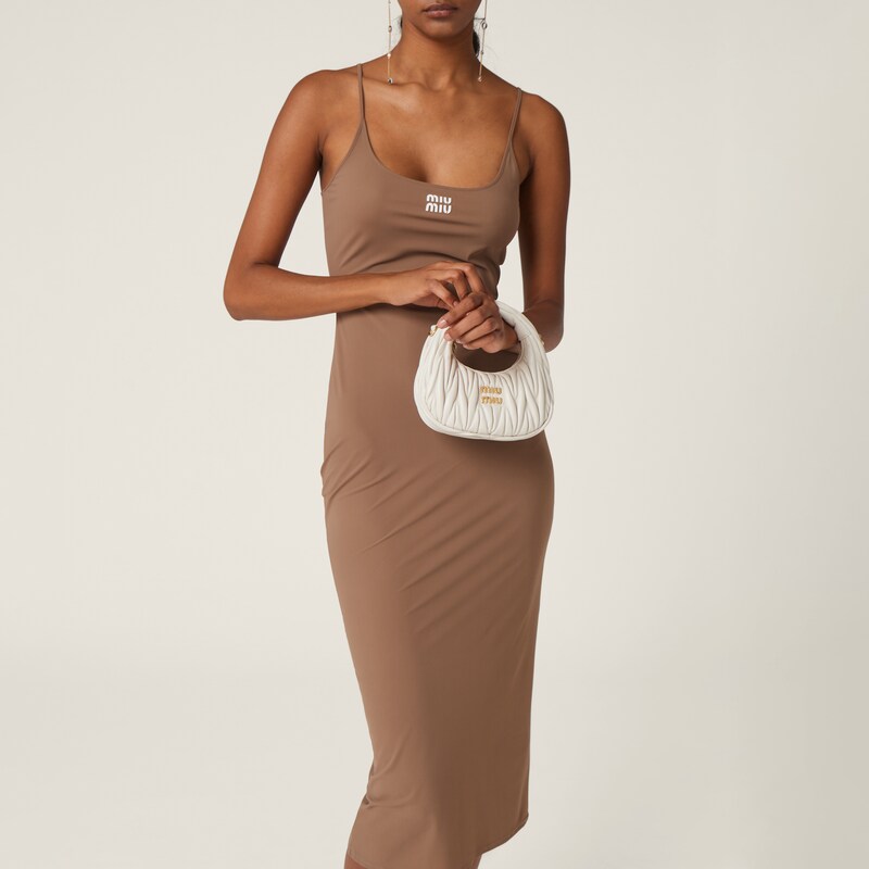 彈性平織布連身裙