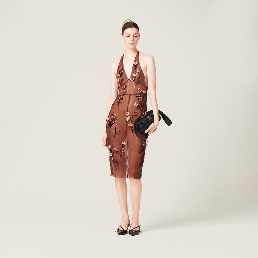 MIUMIU TWO-PIECE COLLARED KNIT SET STYLE 446 main image 0
