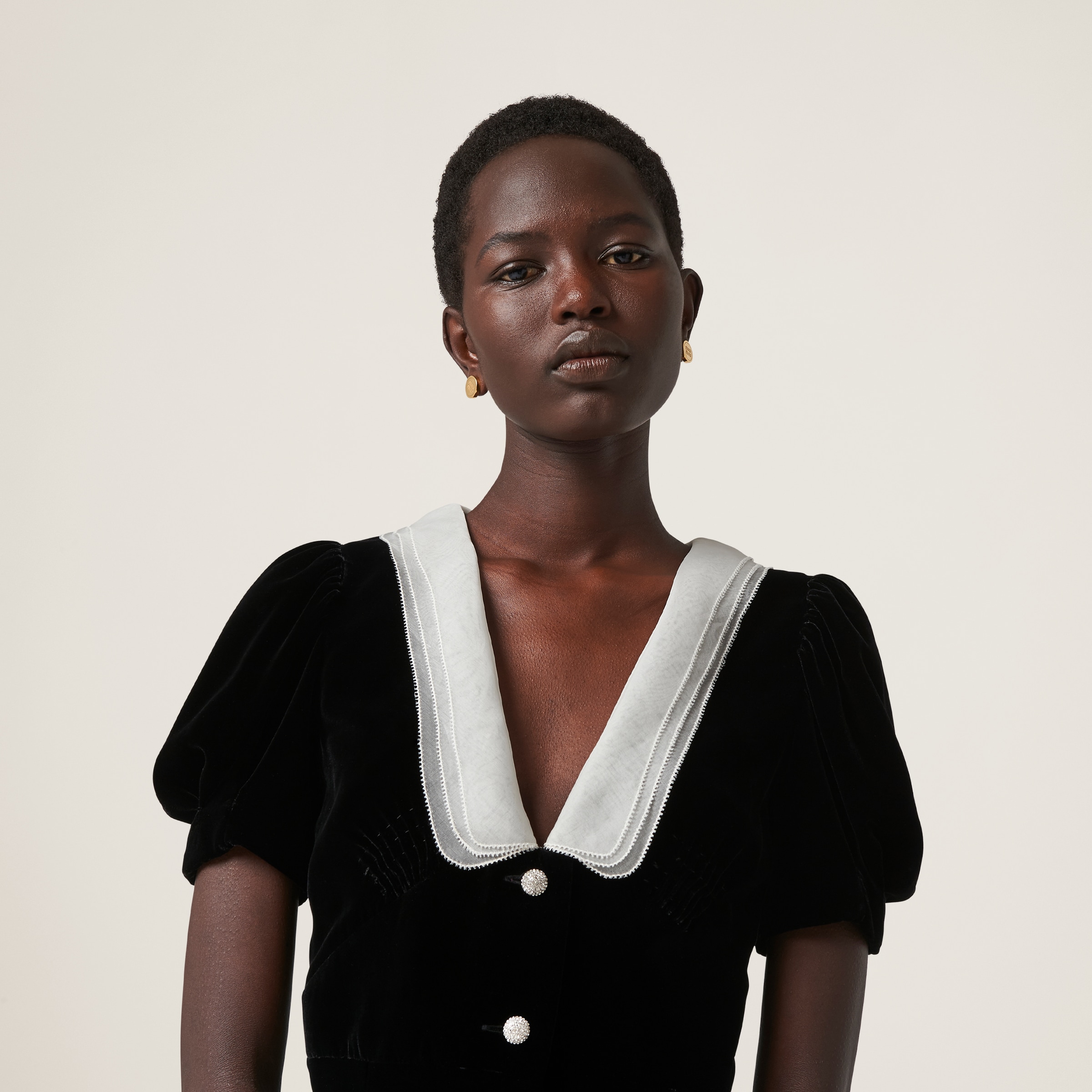 Miu miu velvet dress clearance