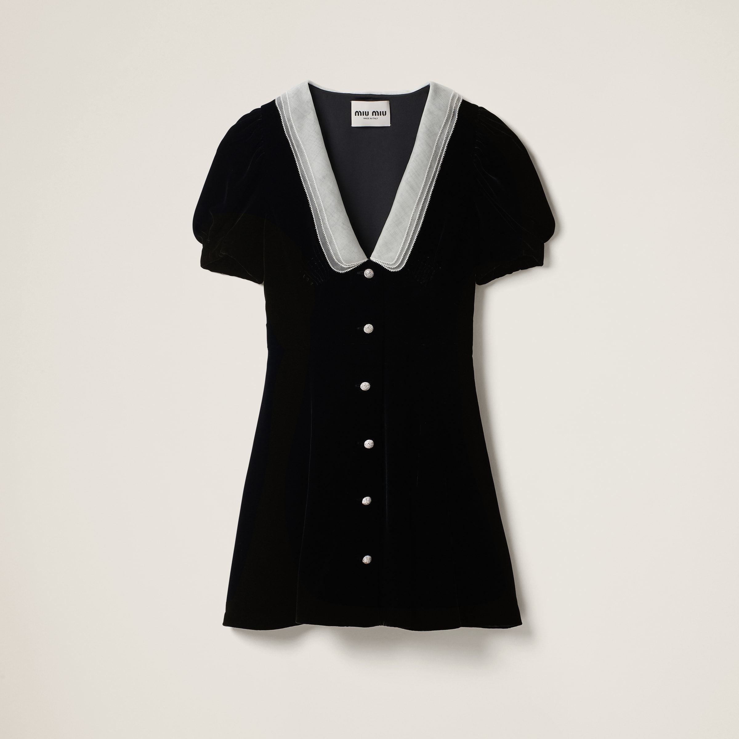 Velvet minidress