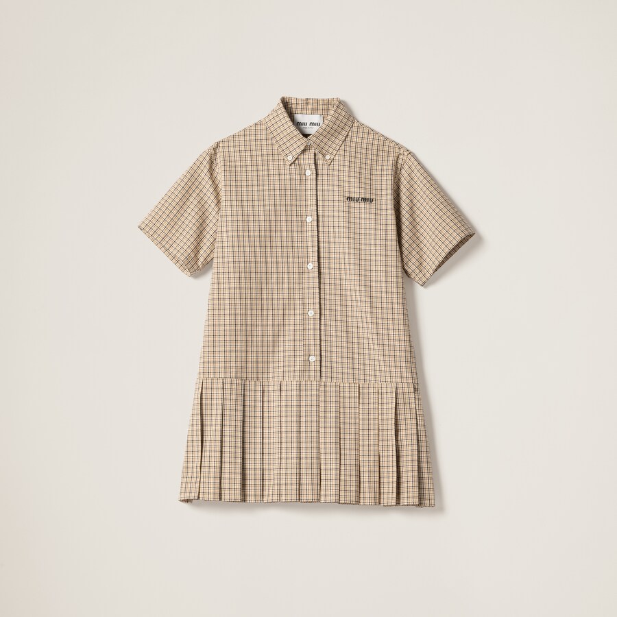 MIUMIU PLEATED DRESS STYLE 19
