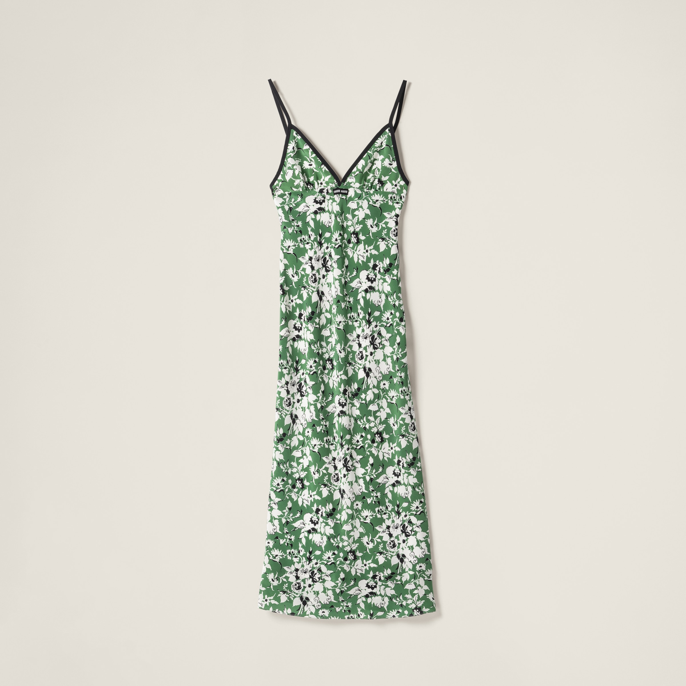 Miu miu green dress online