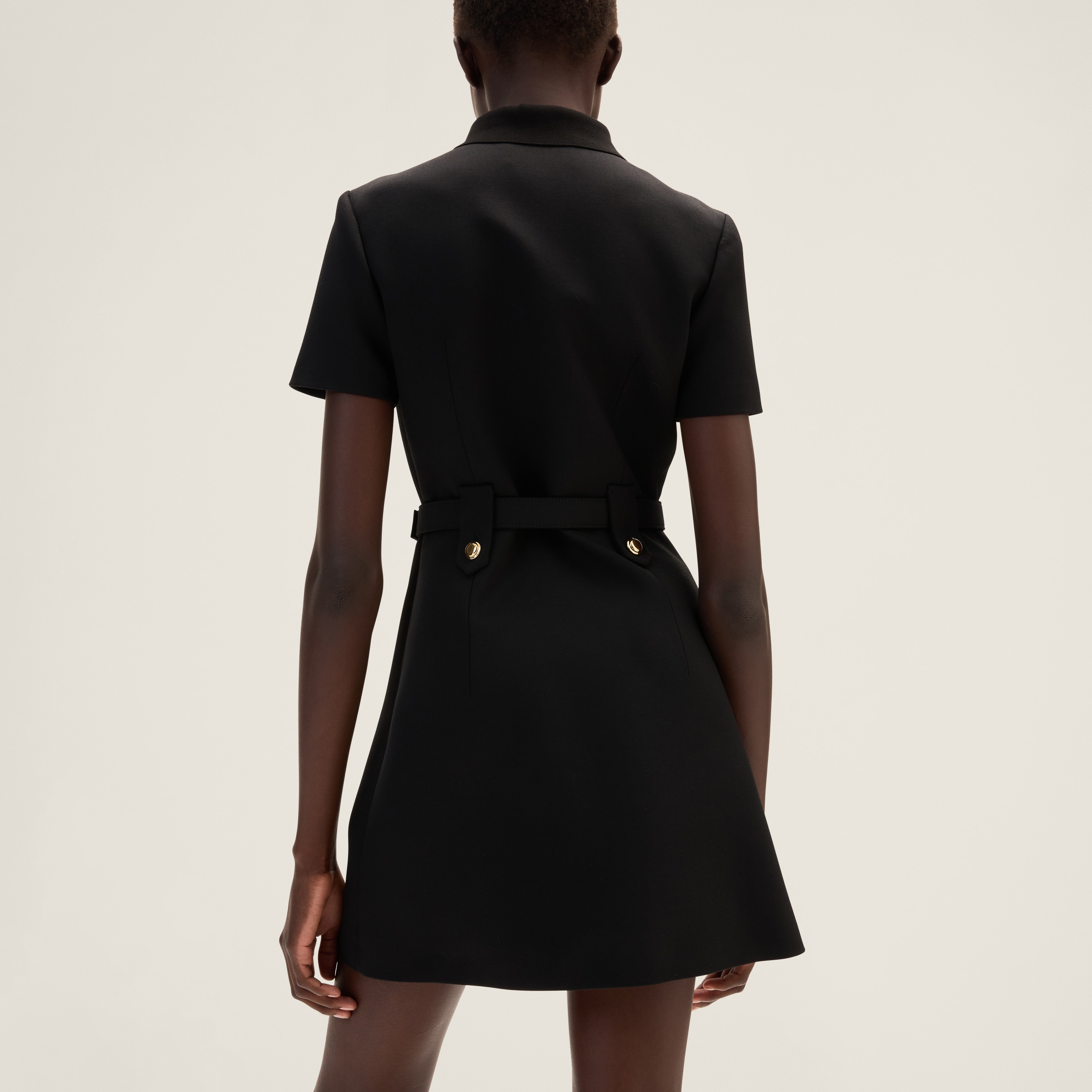 ワンピース MIU MIU Black Knit Dress MF4544 10ON F0002 Miu miu dress | The Webster