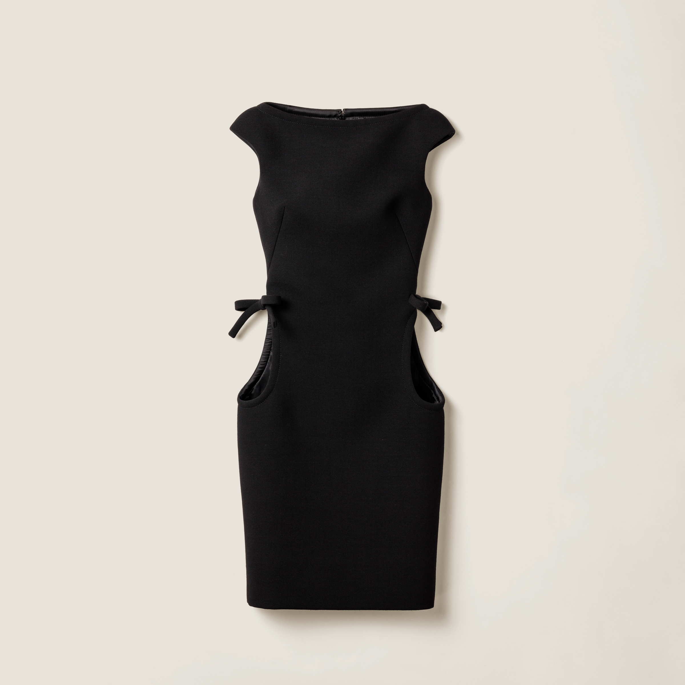 Black Natté Dress | Miu Miu