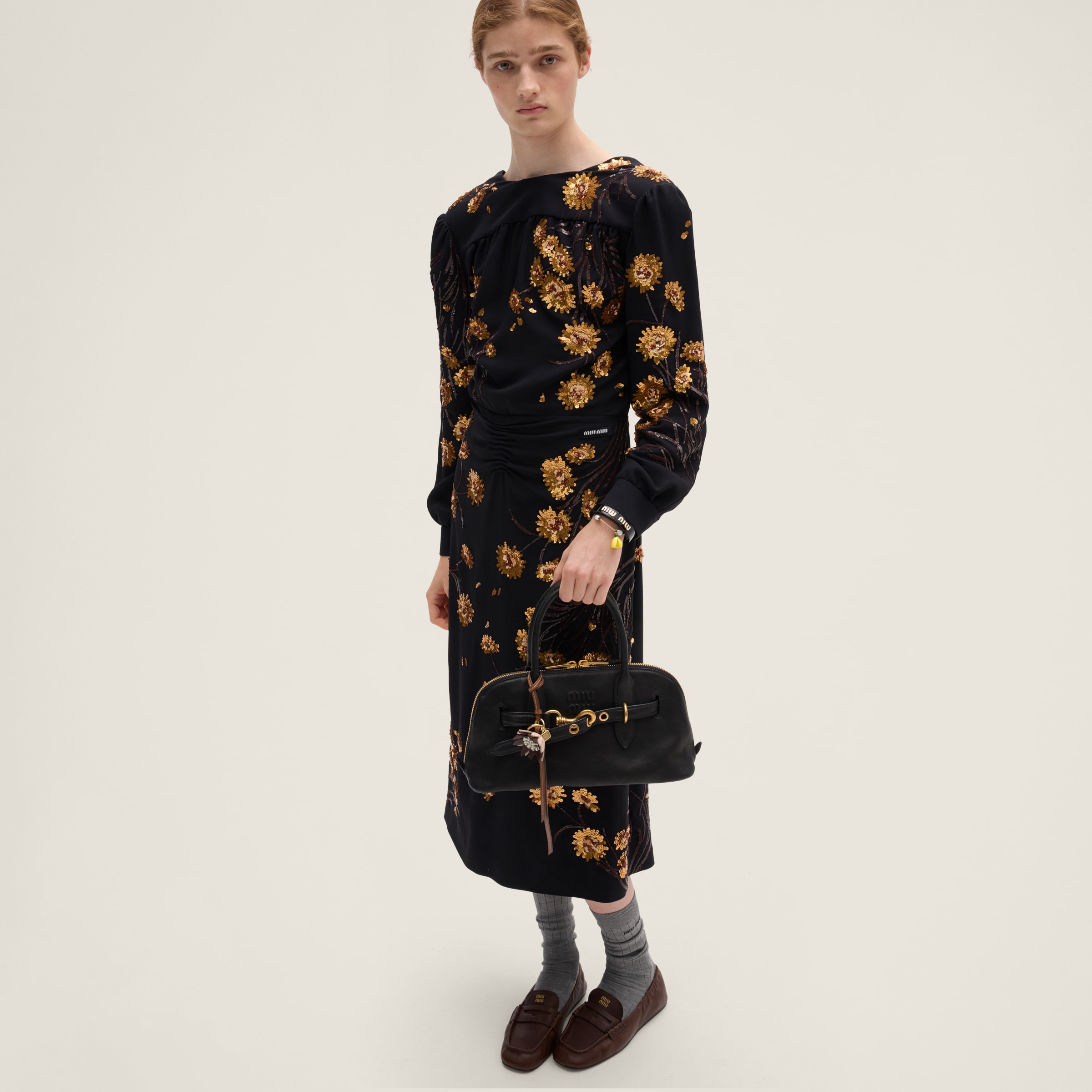 MIU MIU 05AW Embroidery Long Coat｜ジャケット・アウター
