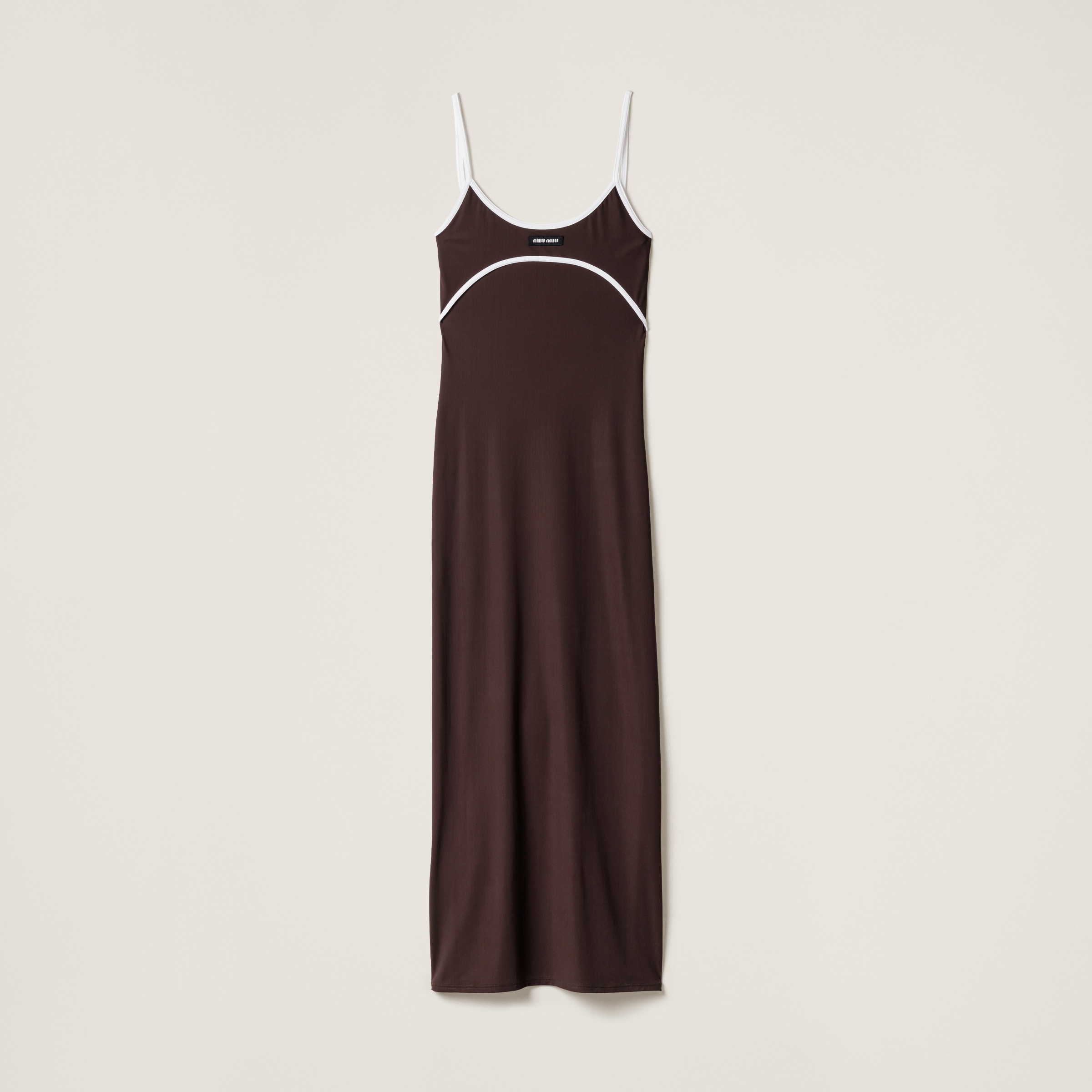 Miu Miu Stretch Jersey Midi-dress