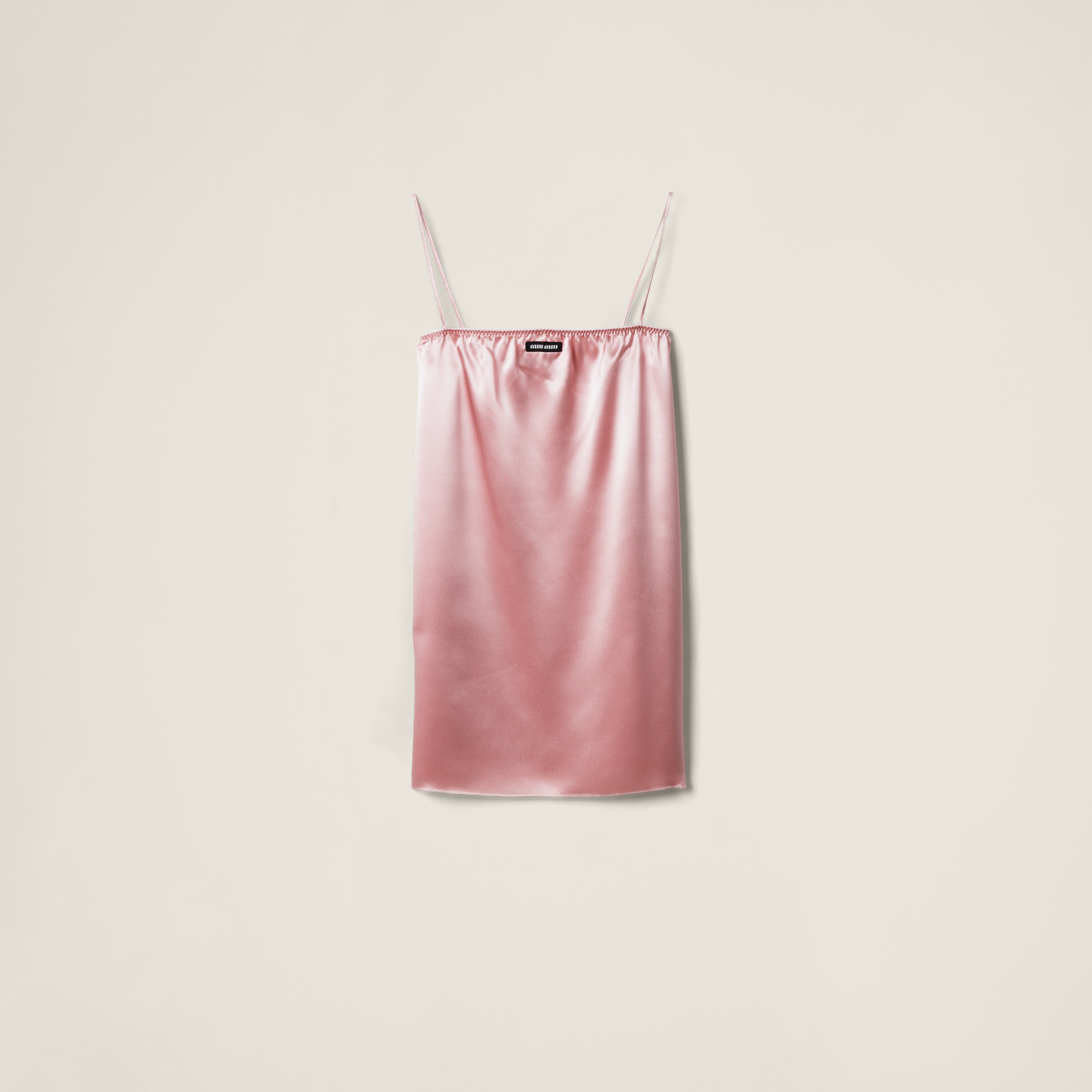 Miu Miu Satin Mini-dress