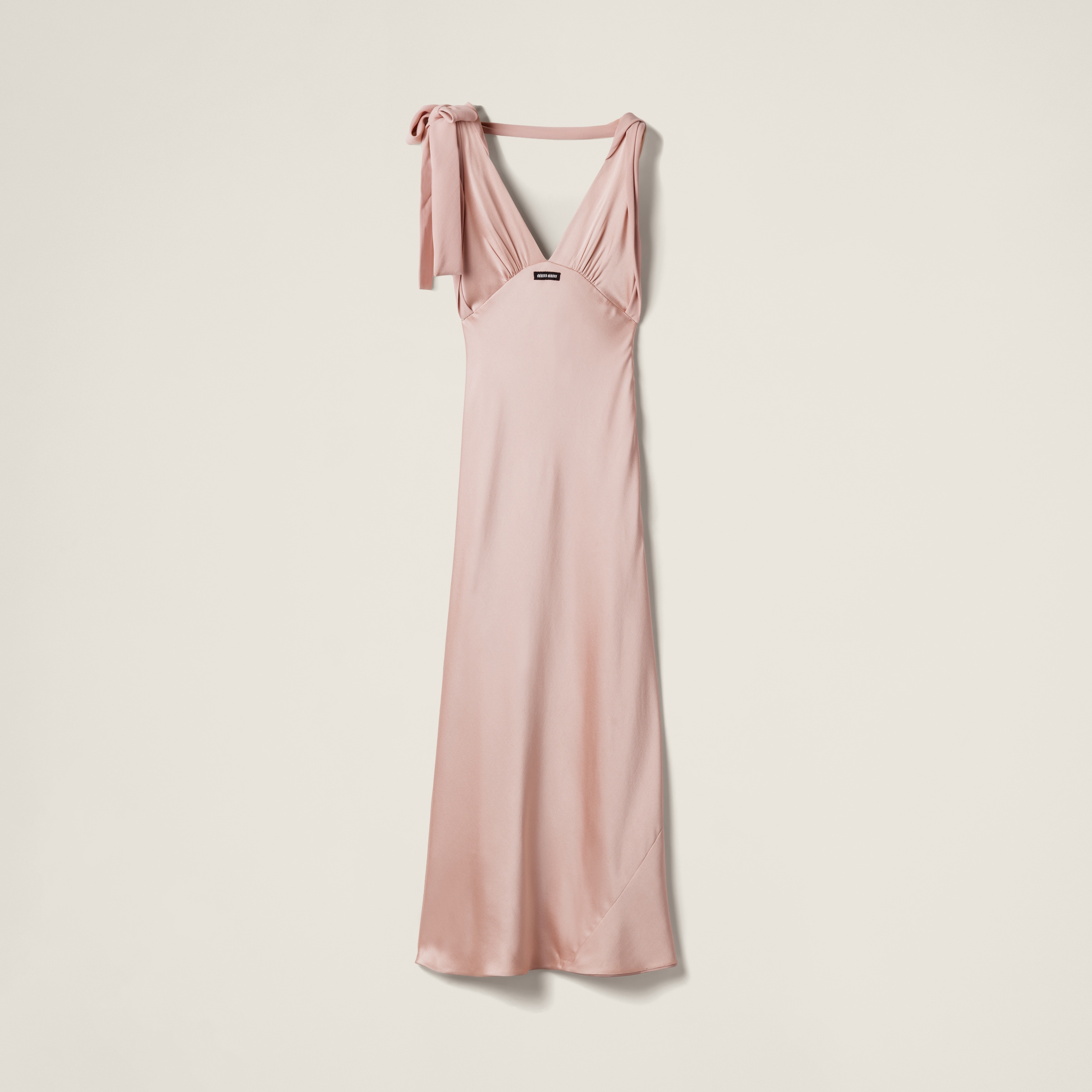 Miu Miu Long Satin Dress