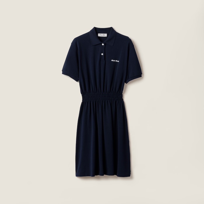 日本未発売*MIUMIU*ビスコースワンピース マキシ丈 ブラック miu miu ワンピース