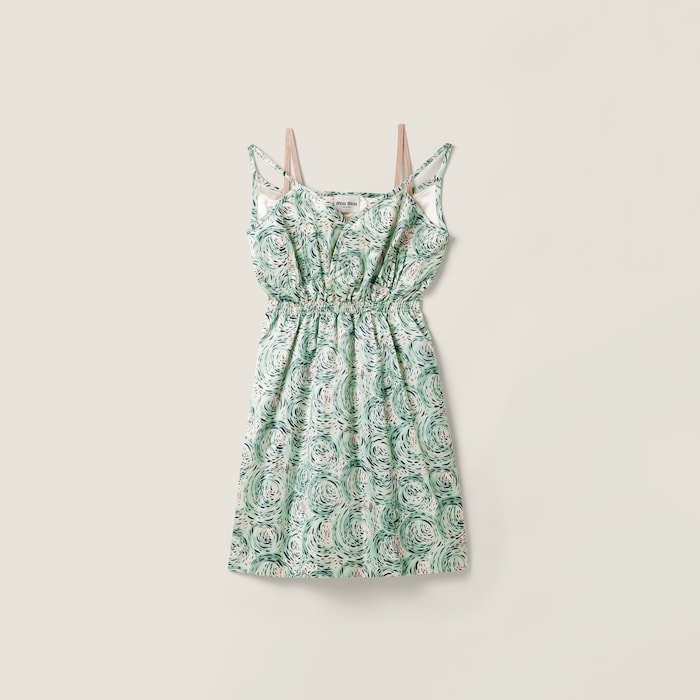 MIUMIU ワンピース クリーニング済み◎ MIU MIU - ミュウミュウ ノースリーブワンピース◇38サイズ