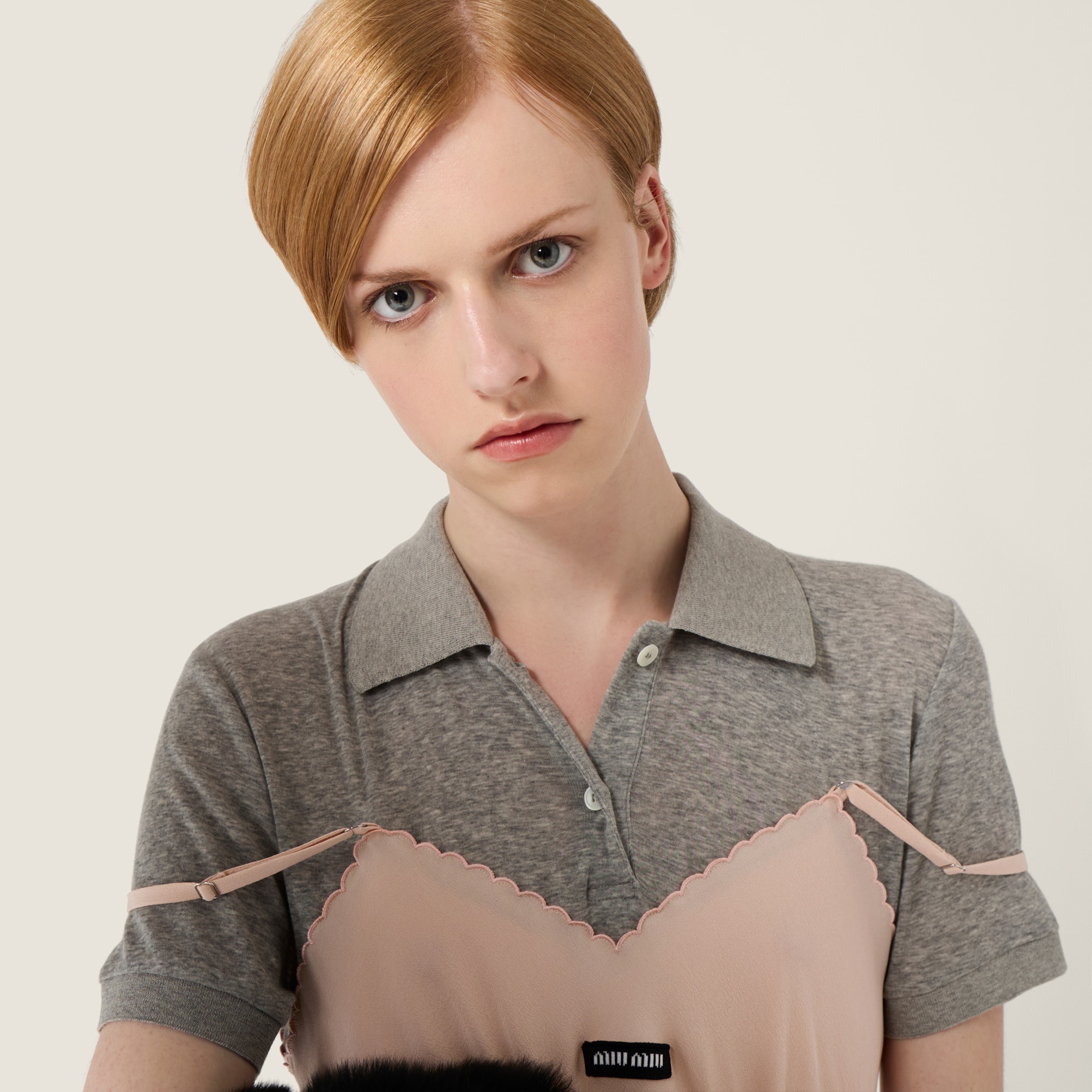 Miu Miu Marocain Crepe Dress