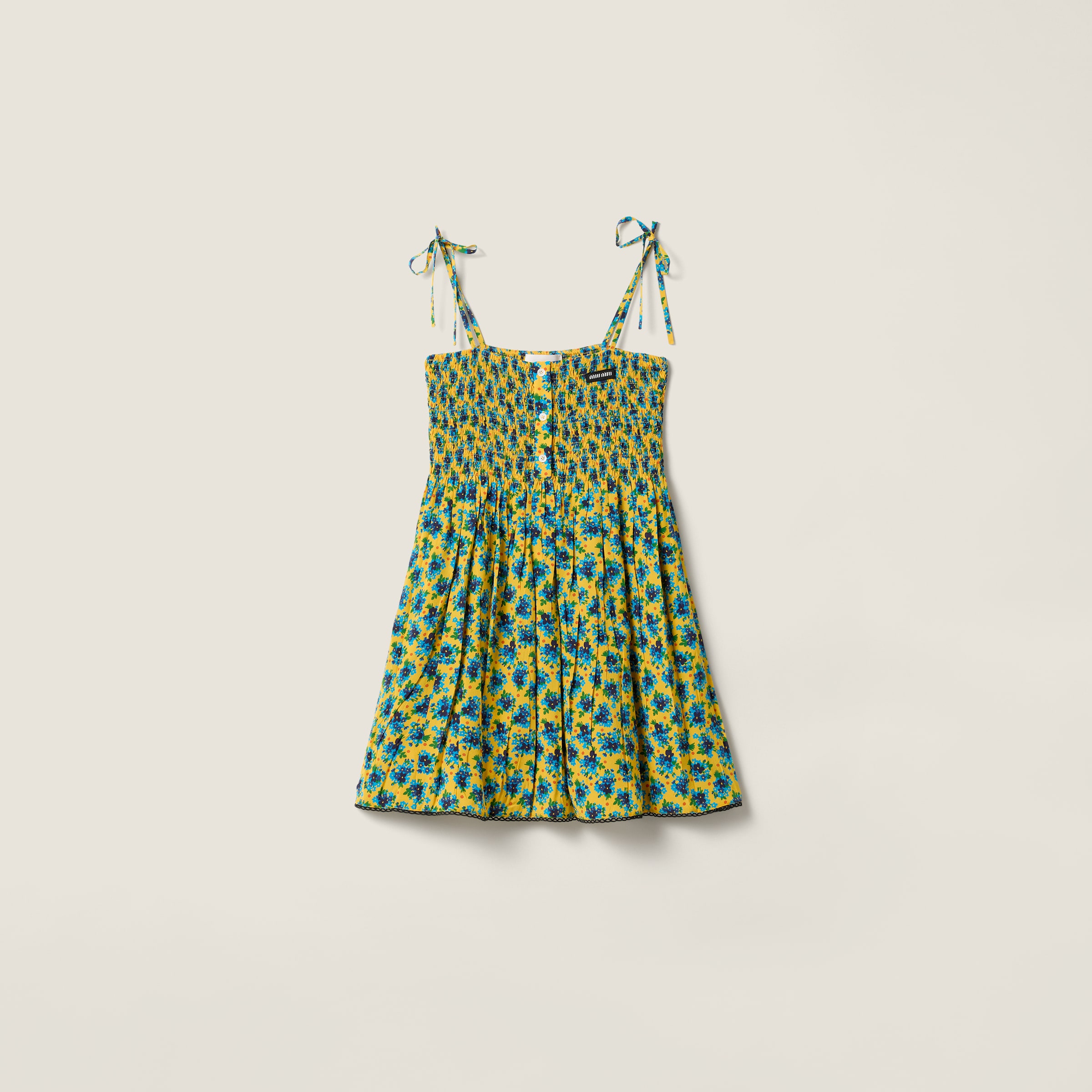 Crêpe de chine mini-dress from Miu Miu - $4,200