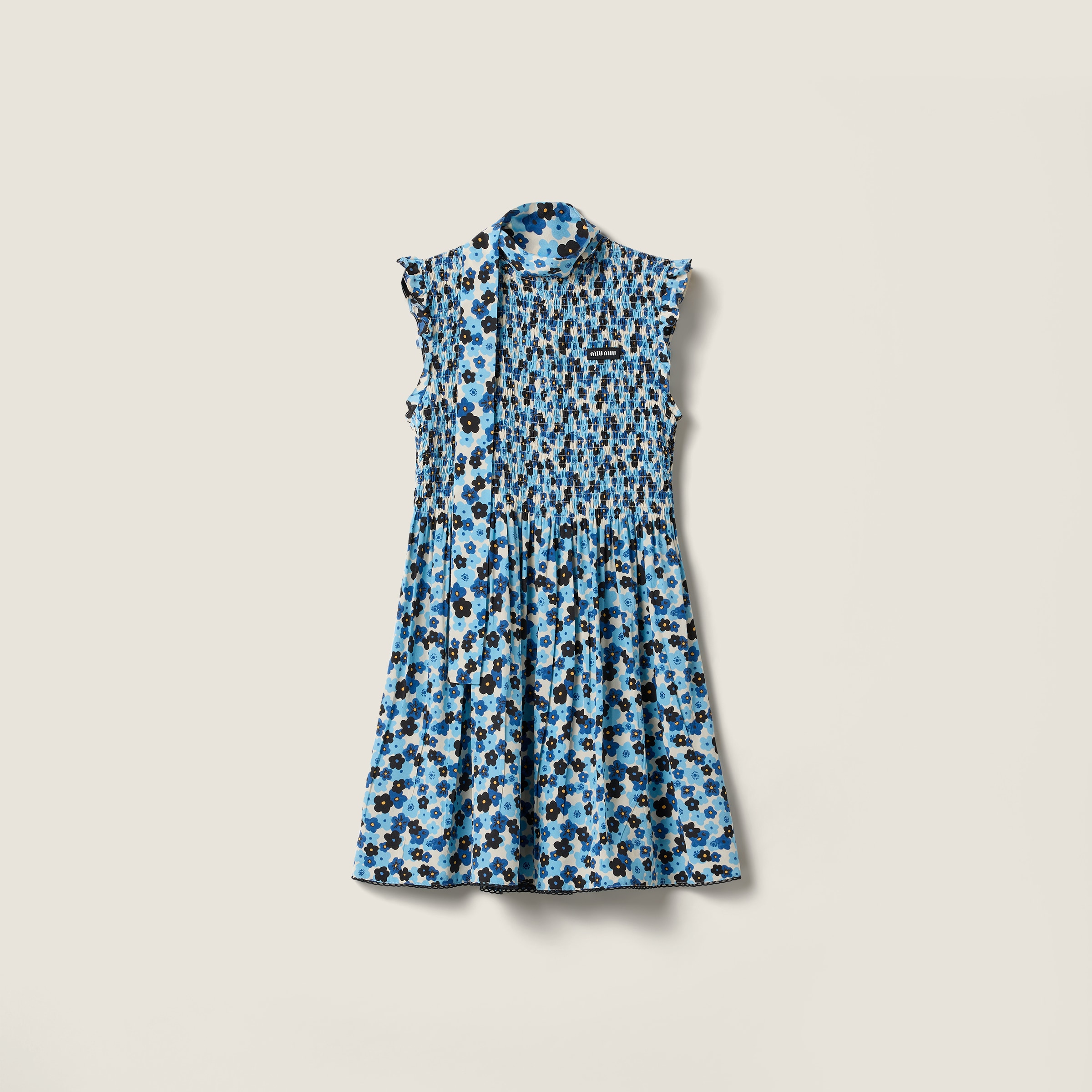 Crêpe de chine mini-dress from Miu Miu - $4,800