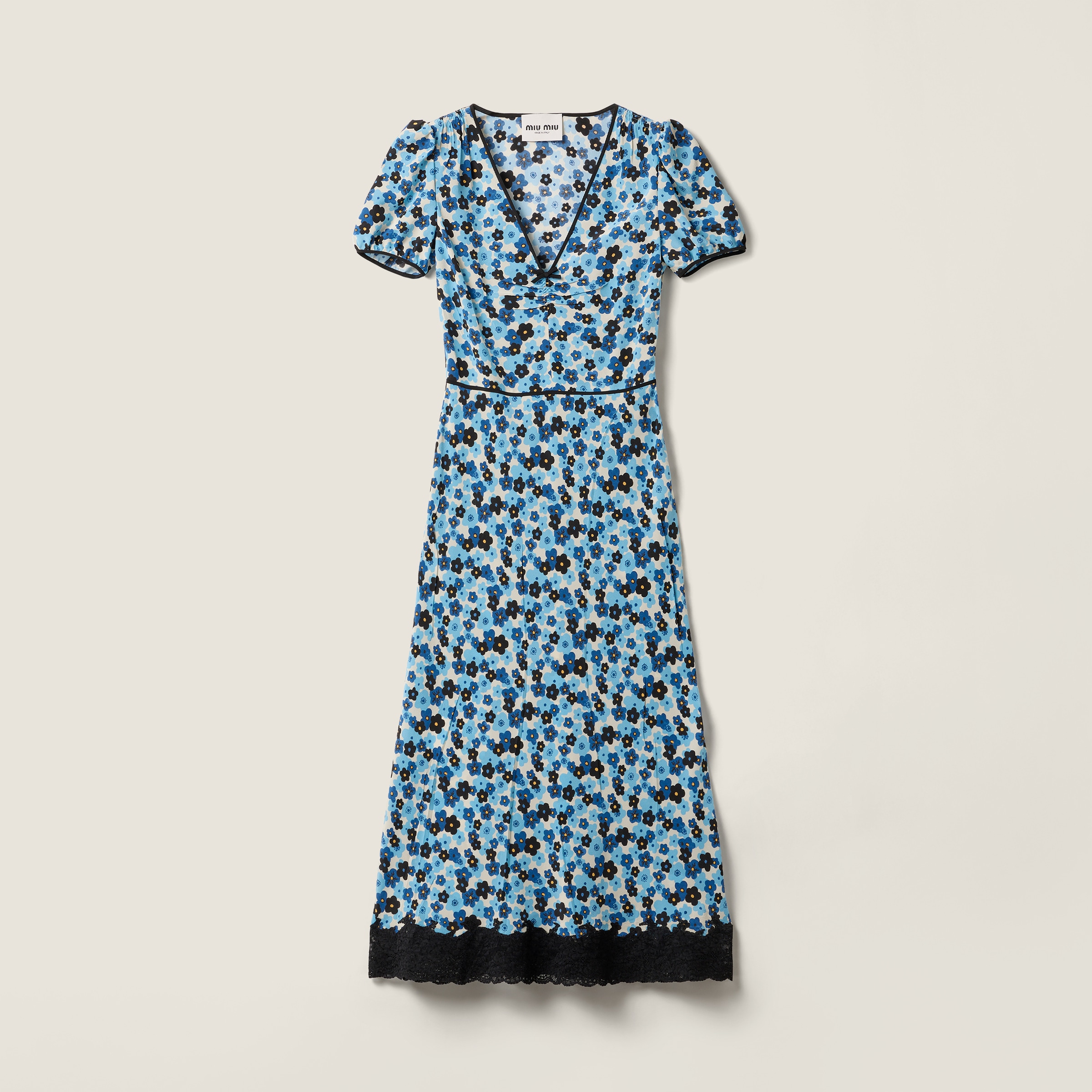 Crêpe de chine dress from Miu Miu - $4,300