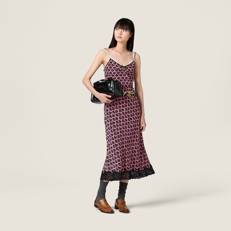 Crêpe de chine dress