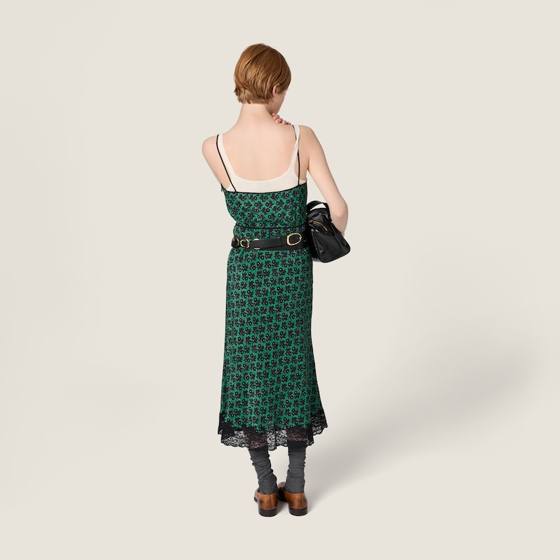 Crêpe de chine dress