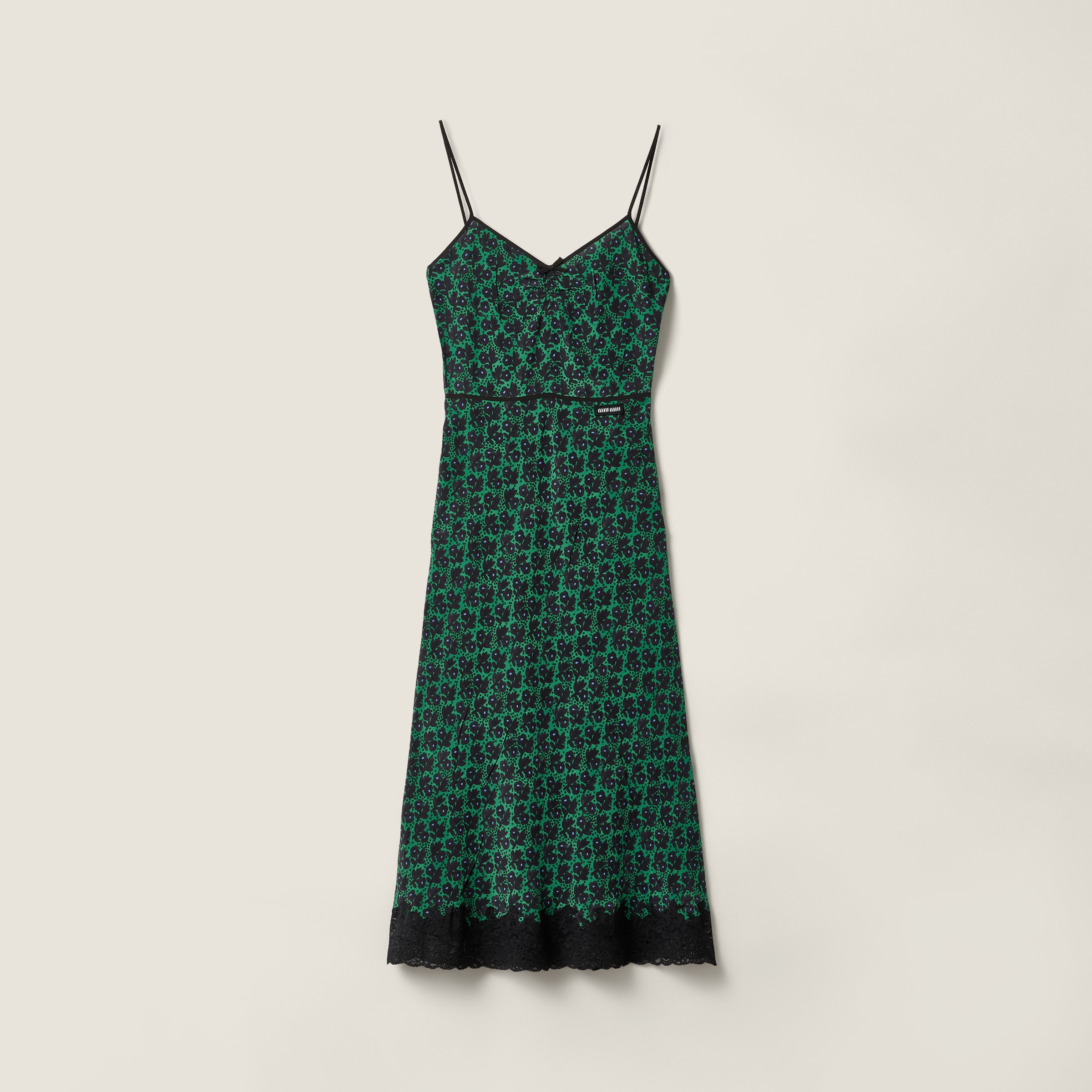 Crêpe de chine dress from Miu Miu - $4,200