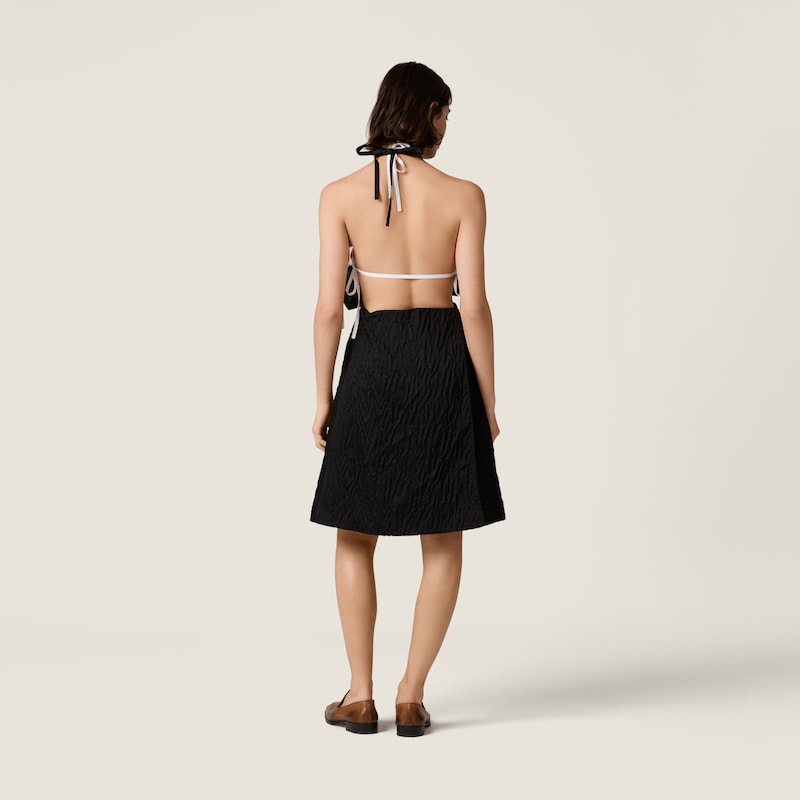 Cloqué duchesse dress