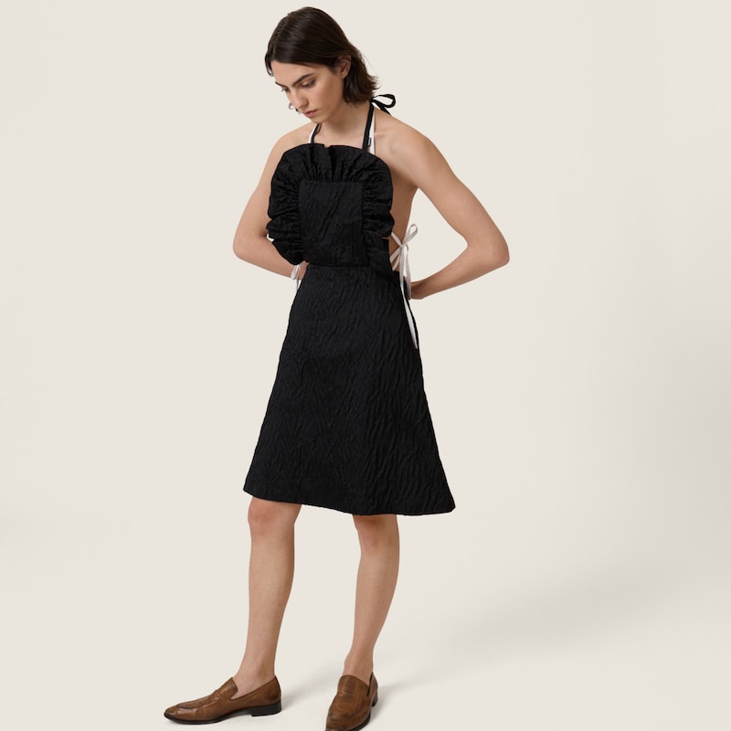 Cloqué duchesse dress