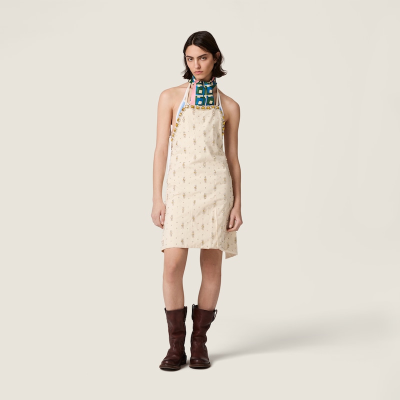 エンベリッシュド キャンバス エプロン