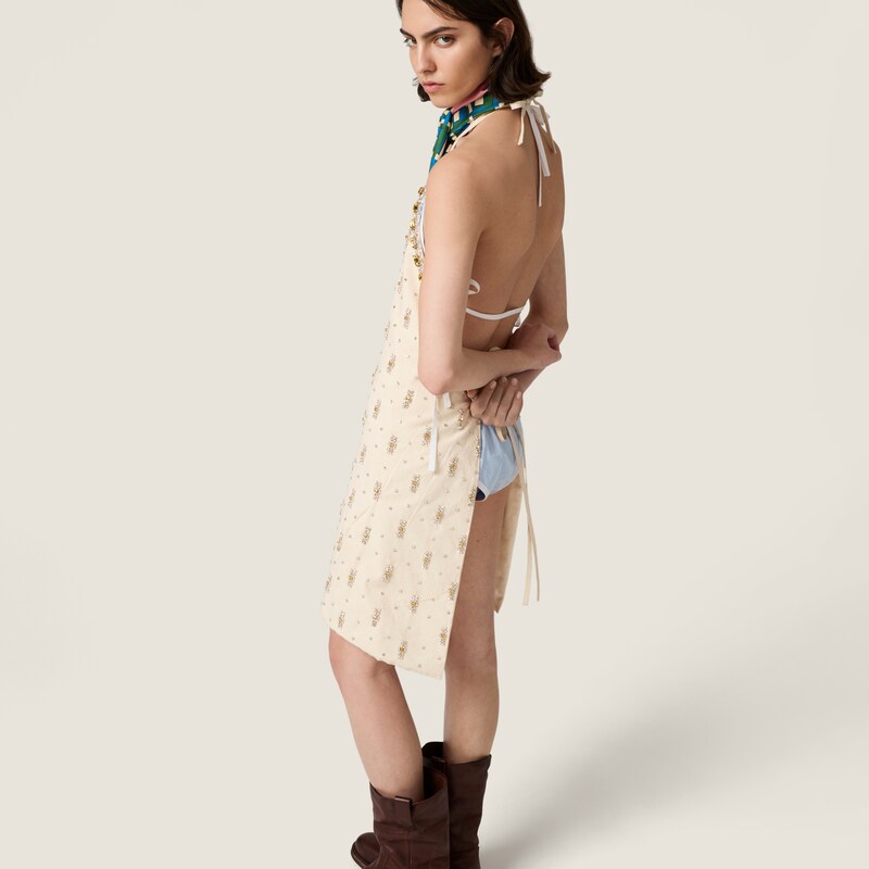 エンベリッシュド キャンバス エプロン