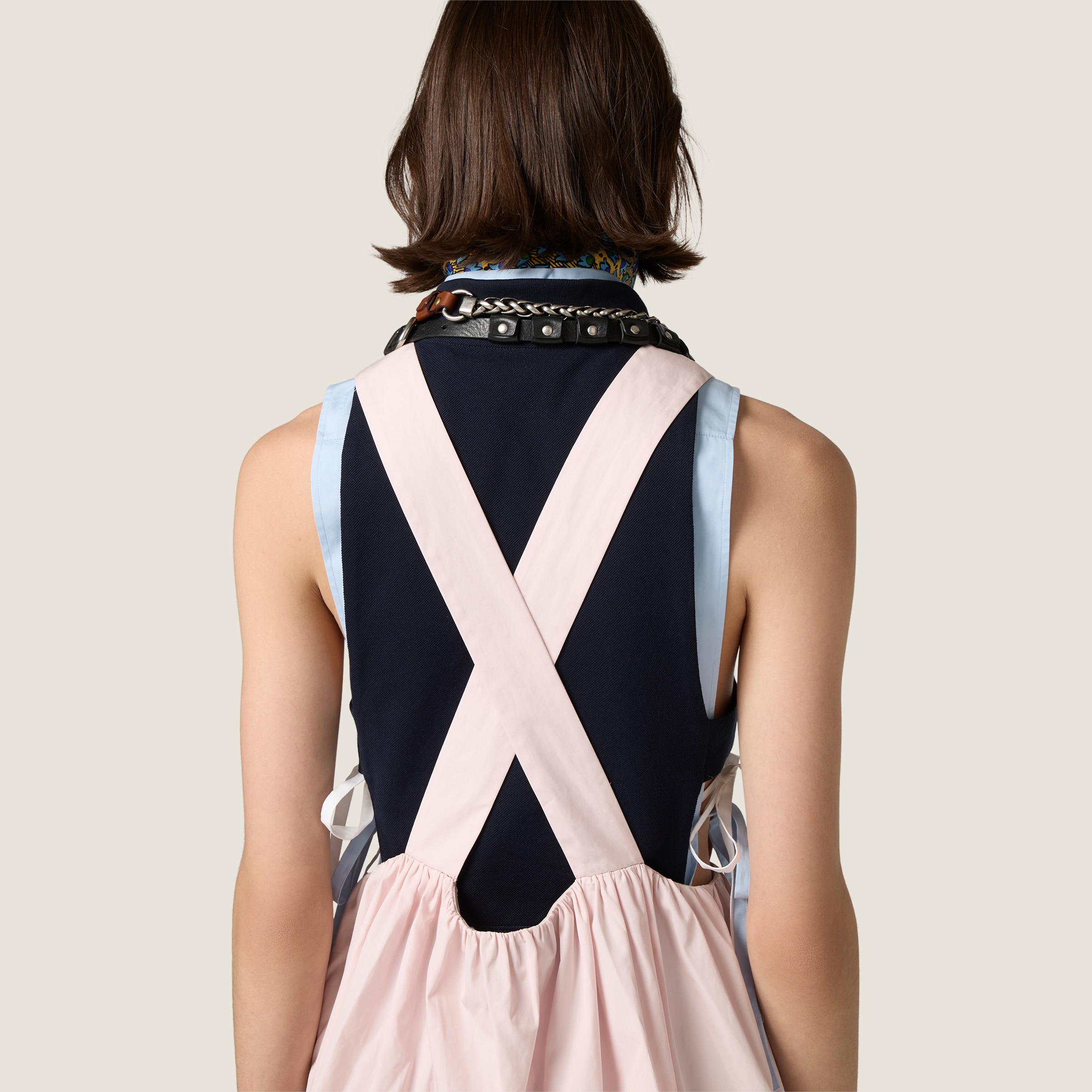 Poplin mini-dress - thumbnail 6
