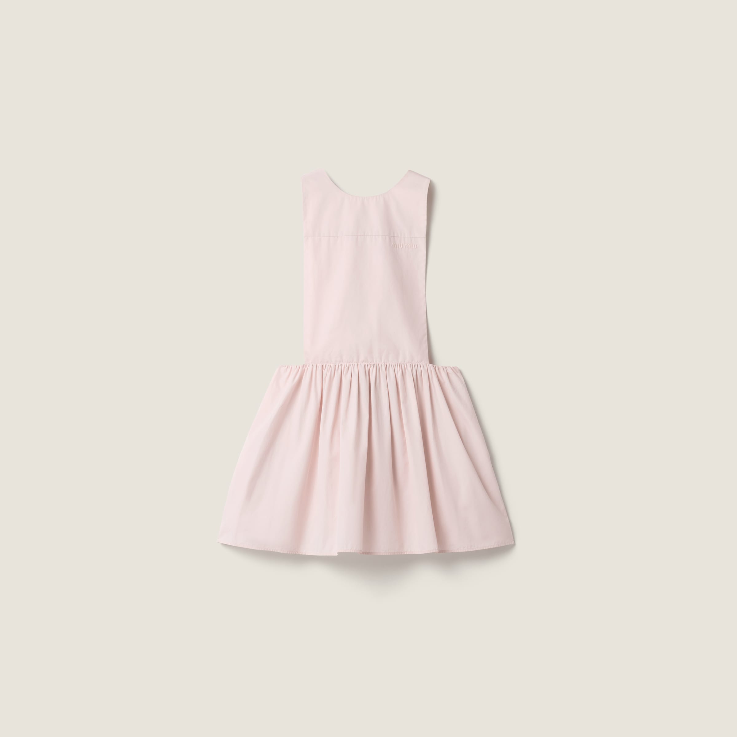 Poplin mini-dress from Miu Miu - $2,450