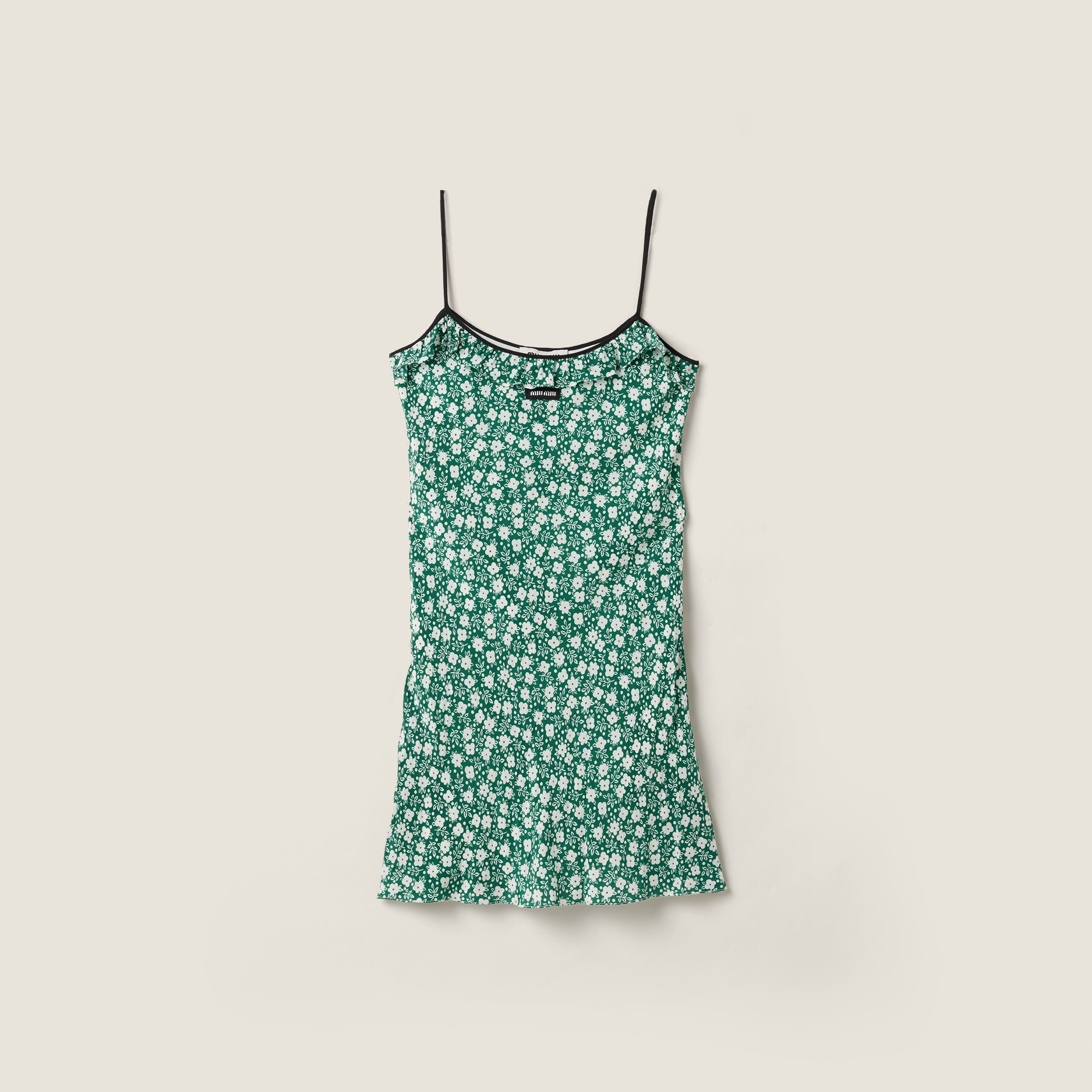 Crepe de chine mini-dress from Miu Miu - $2,750