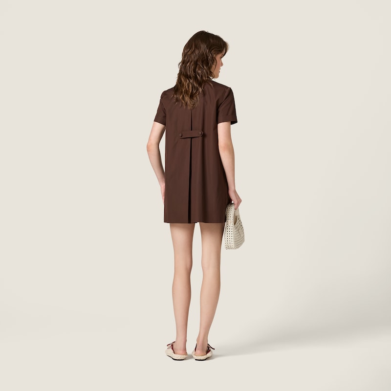 Poplin dress