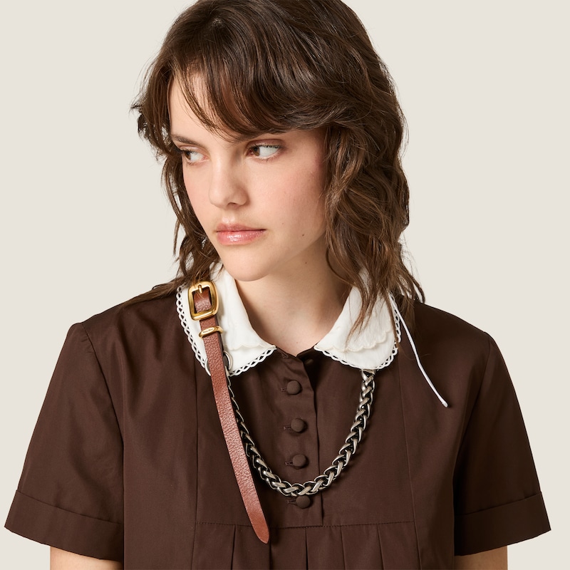 Poplin dress