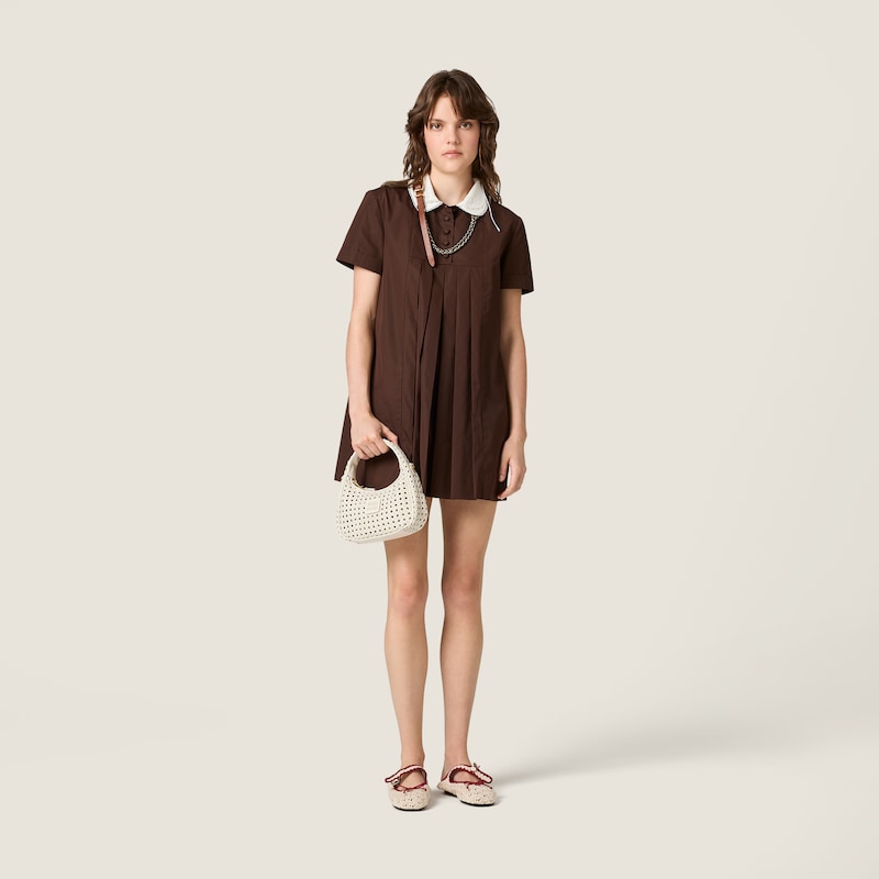 Poplin dress