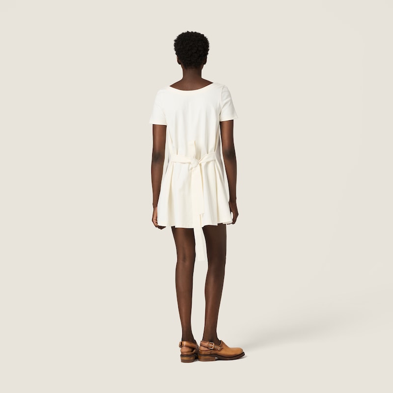 Jersey mini-dress