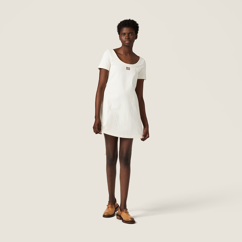 Jersey mini-dress